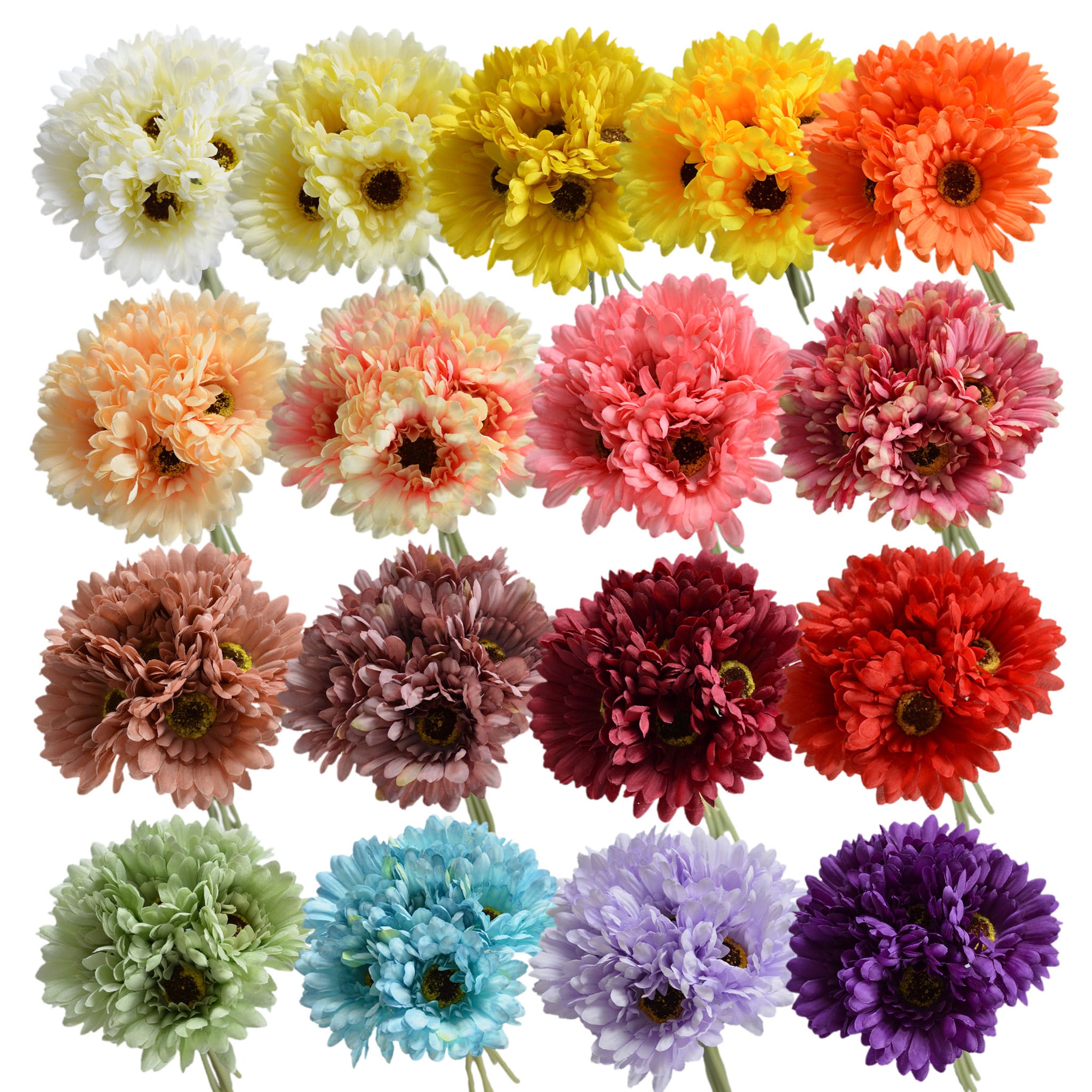 Artificial Daisy Flower Bouquet Silk Daisy Flowers