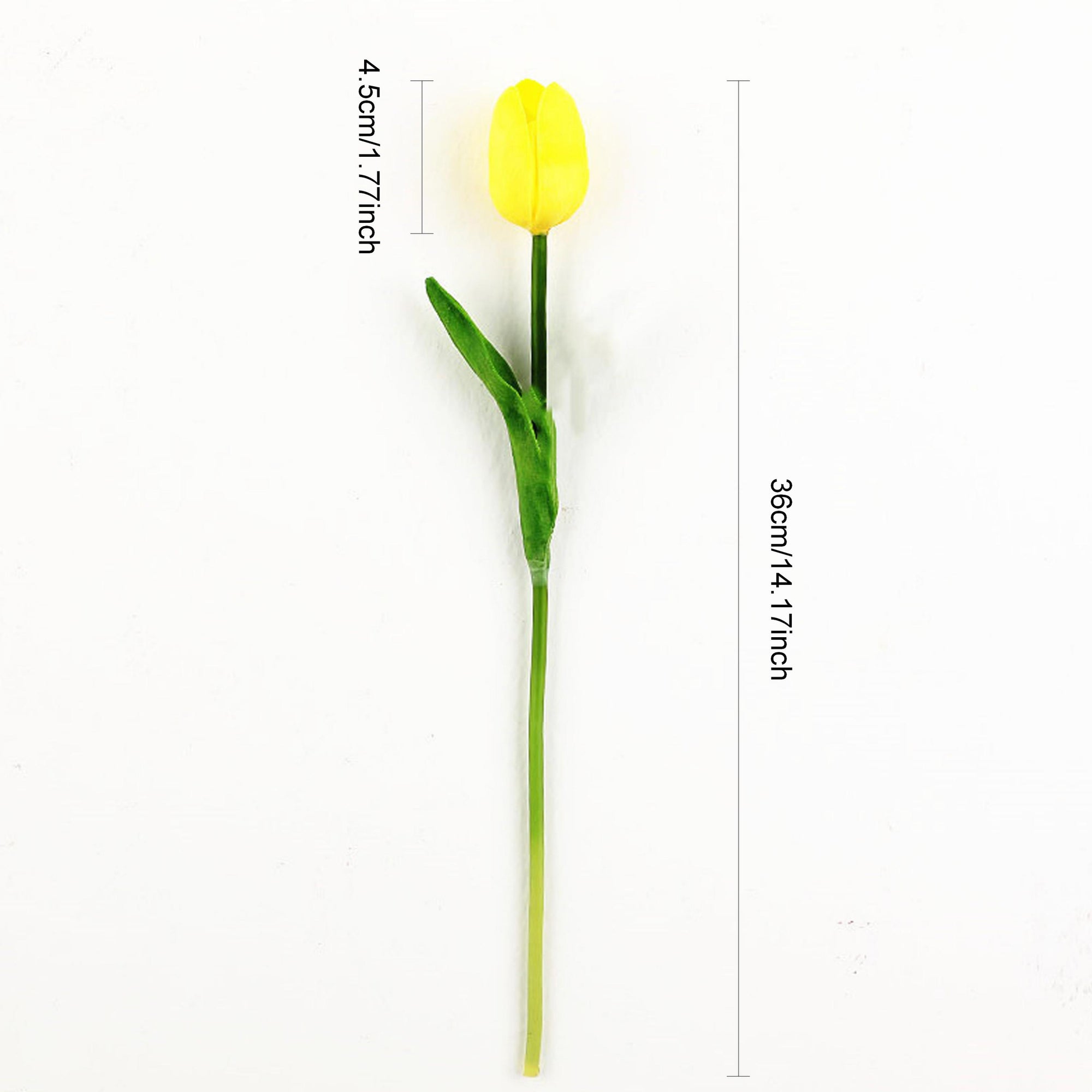 Fake Tulips Bouquet Small Real Touch Tulips 14"