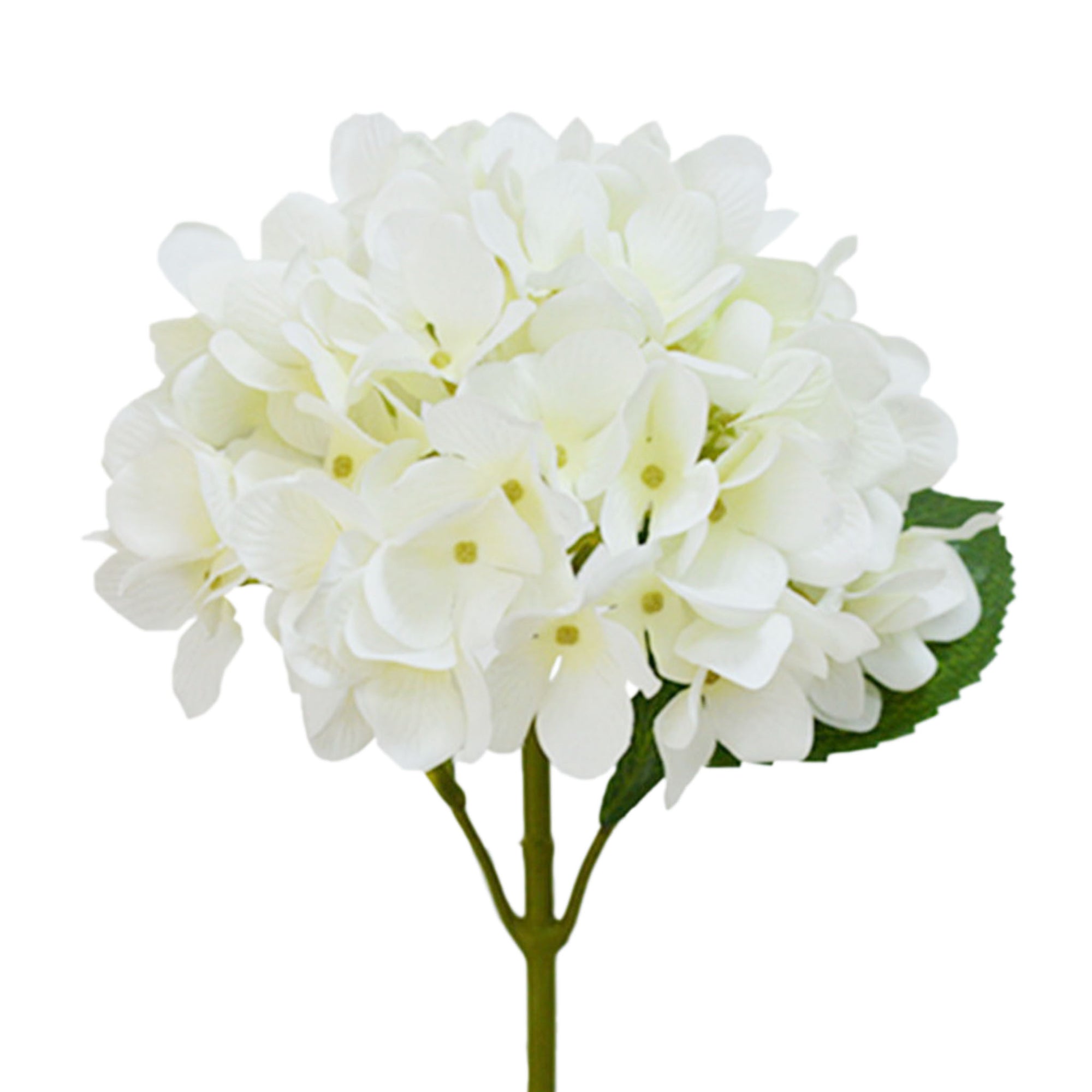 Realistic Silk Hydrangea Flowers 5 Stems for Bridal Bouquets