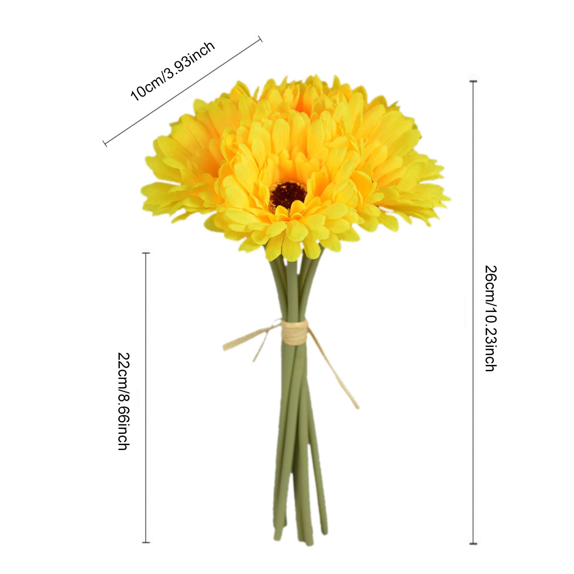 Artificial Daisy Flower Bouquet Silk Daisy Flowers