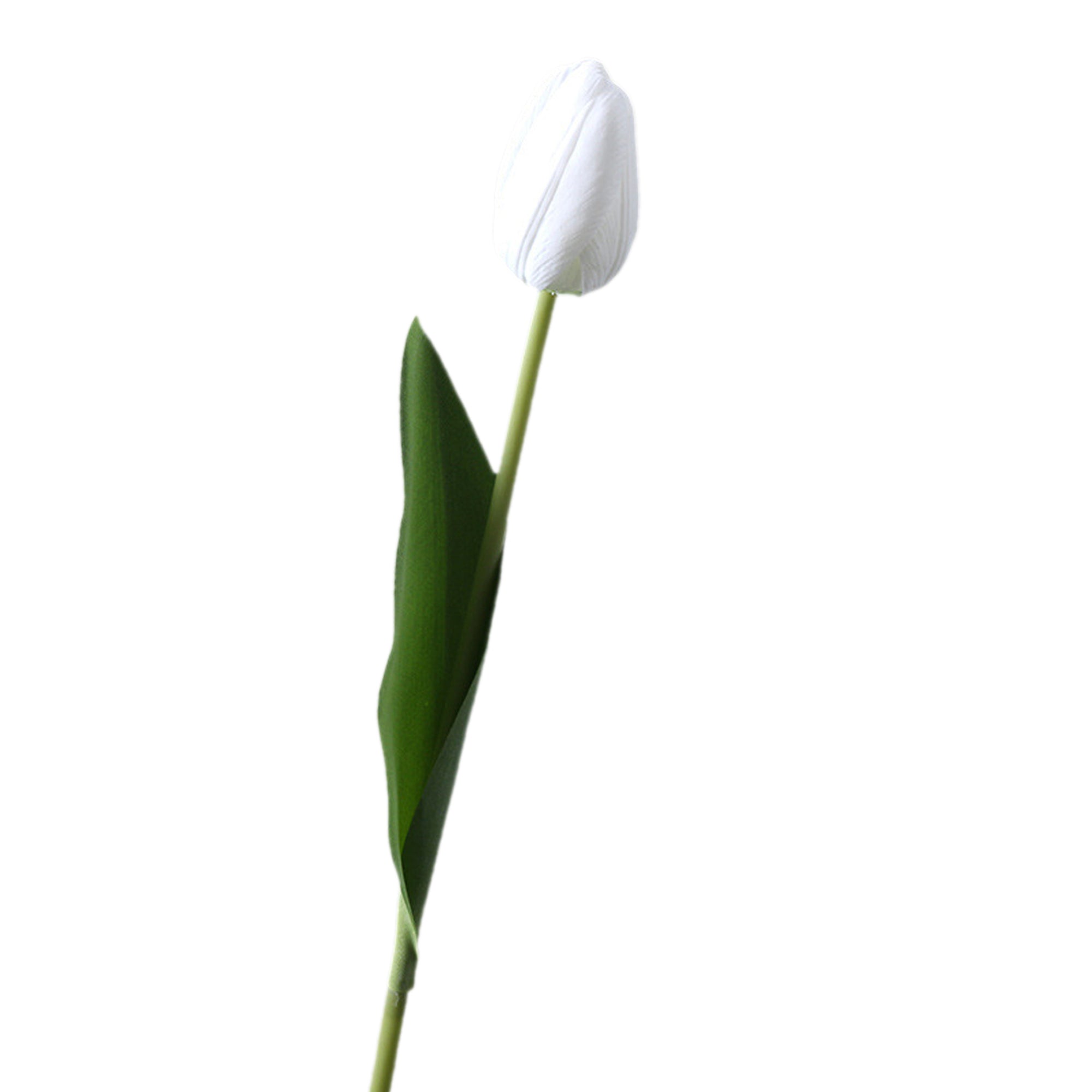 Silk Individual Tulips Quality Fake Flowers 18.5"