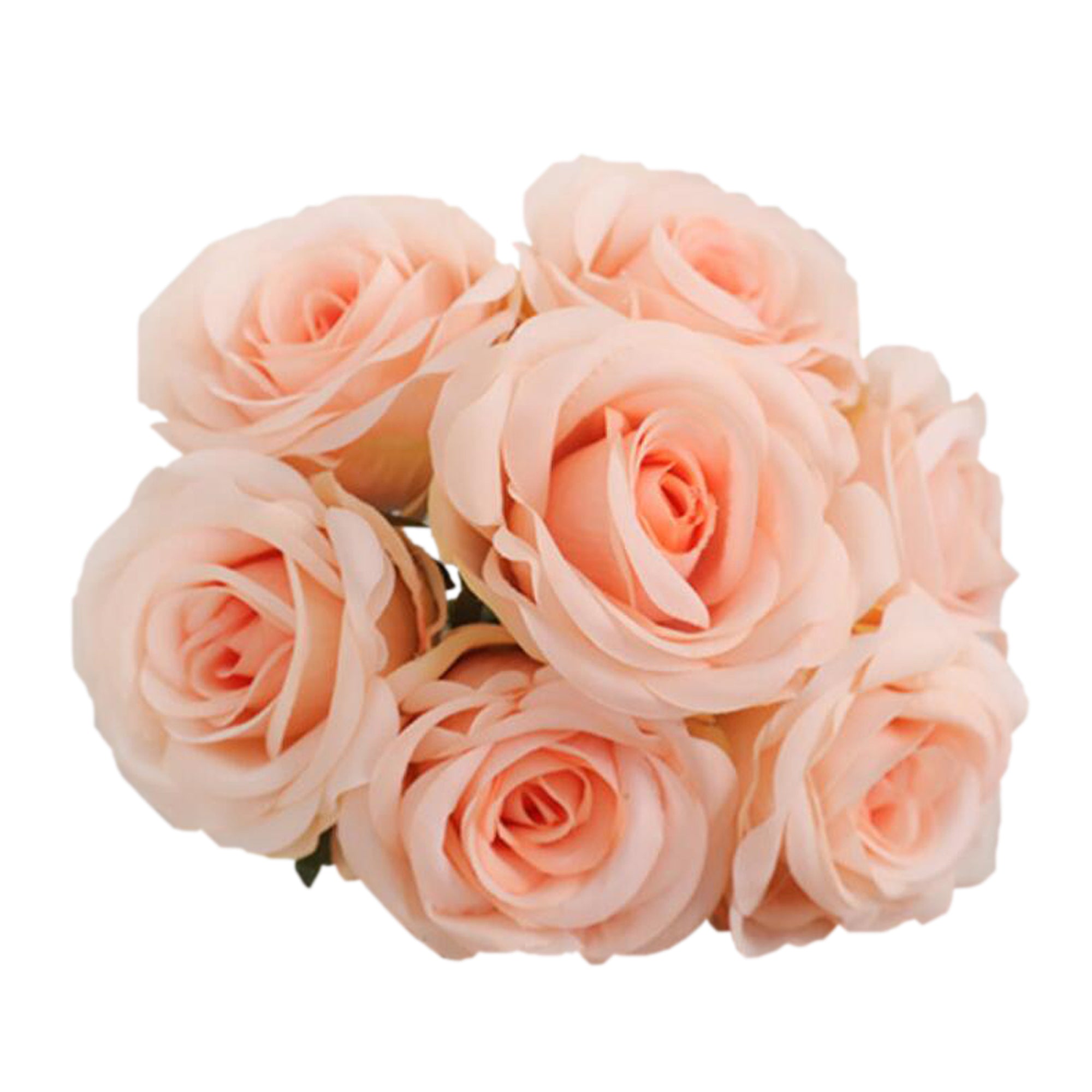 Silk Rose Bouquet 7 Individual Flowers