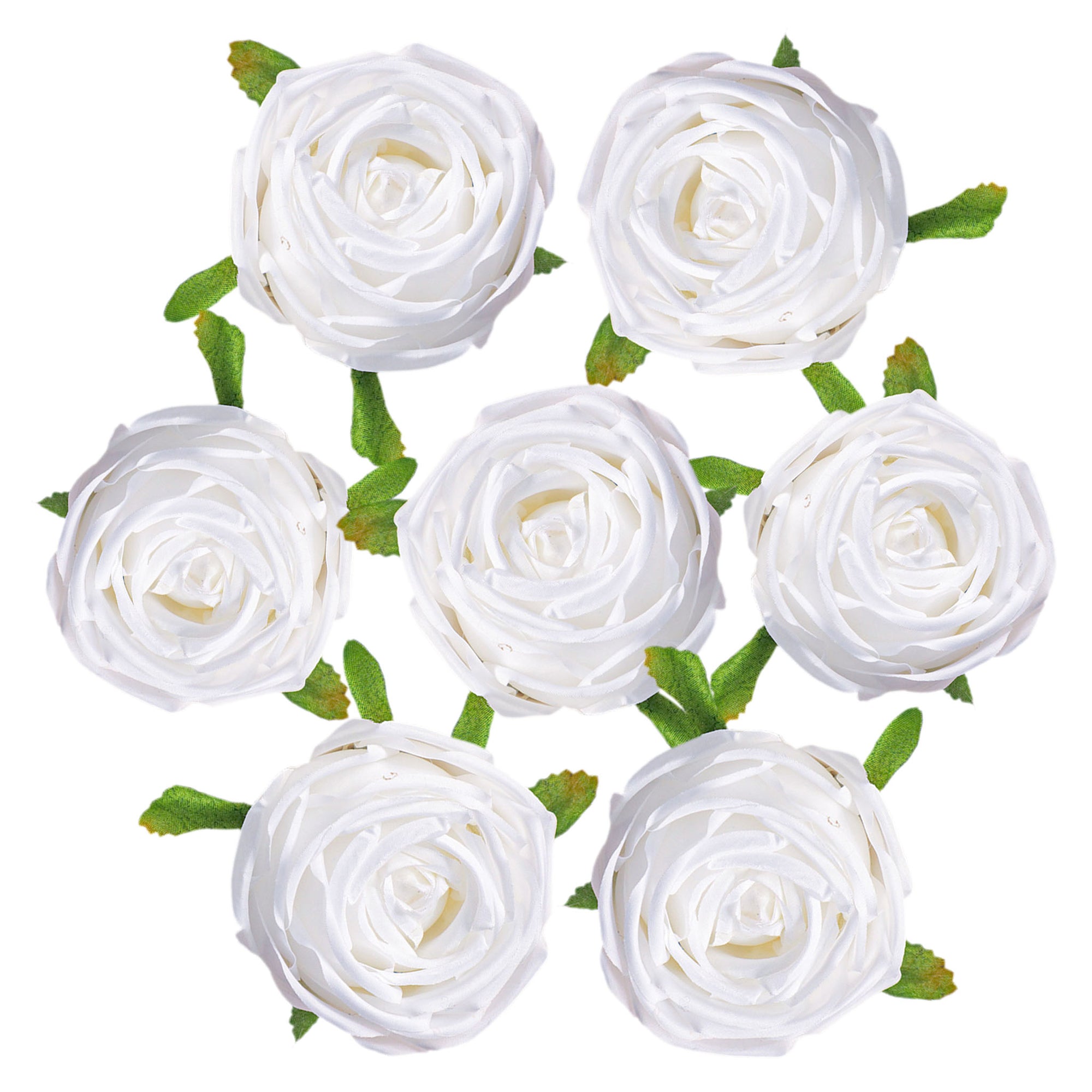 Bulk Artificial Flowers Silk Rose Heads