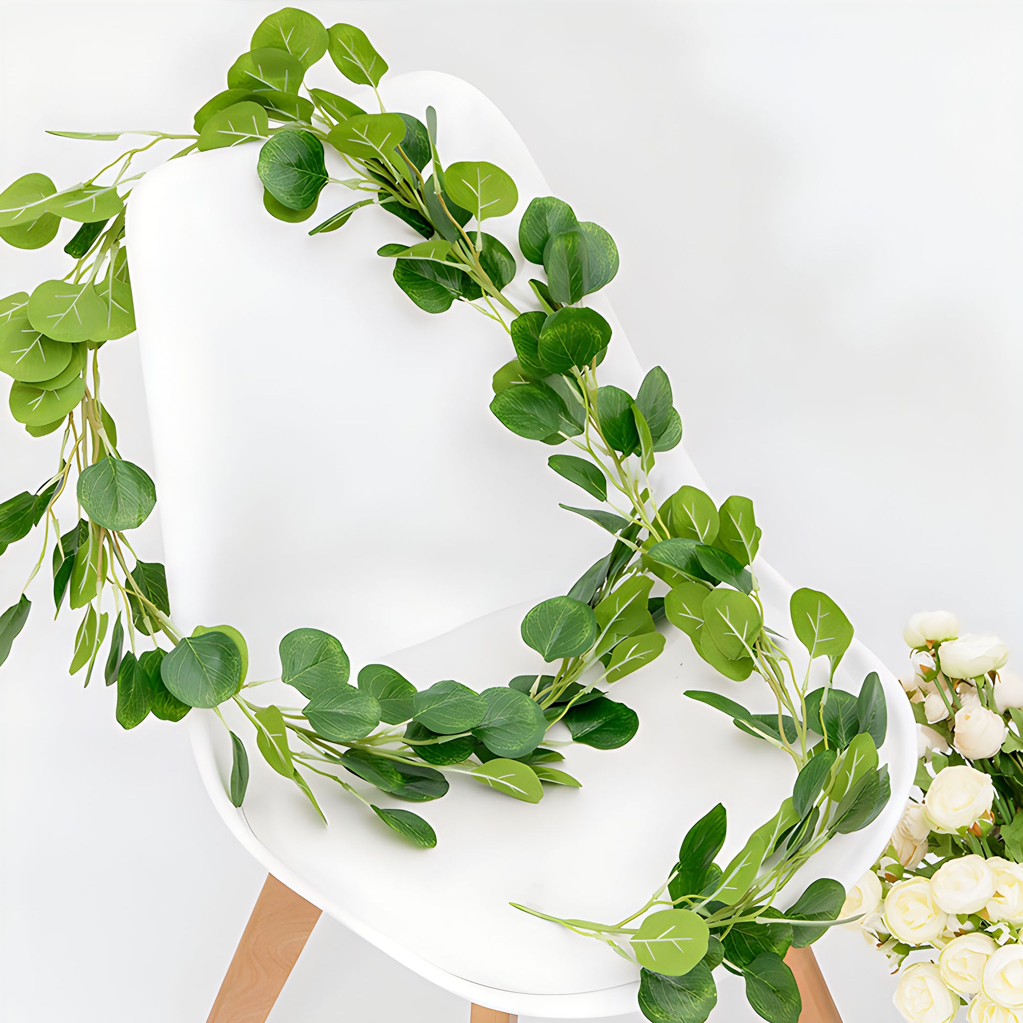 Faux Eucalyptus Garland Decorations