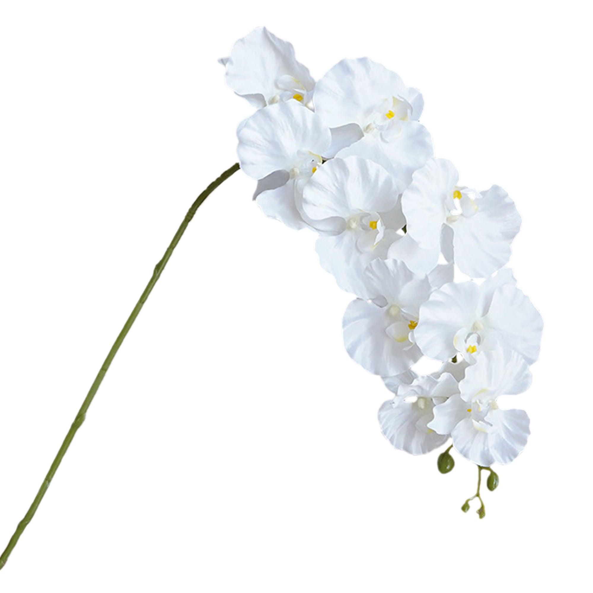 Realistic Artificial Silk Orchid Flowers 39 inch