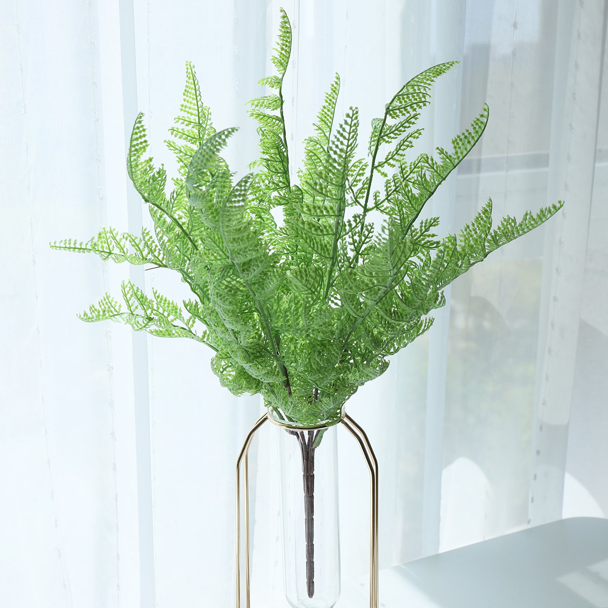 Fake Fern Bush Artificial Greenery Plants for Home Decor