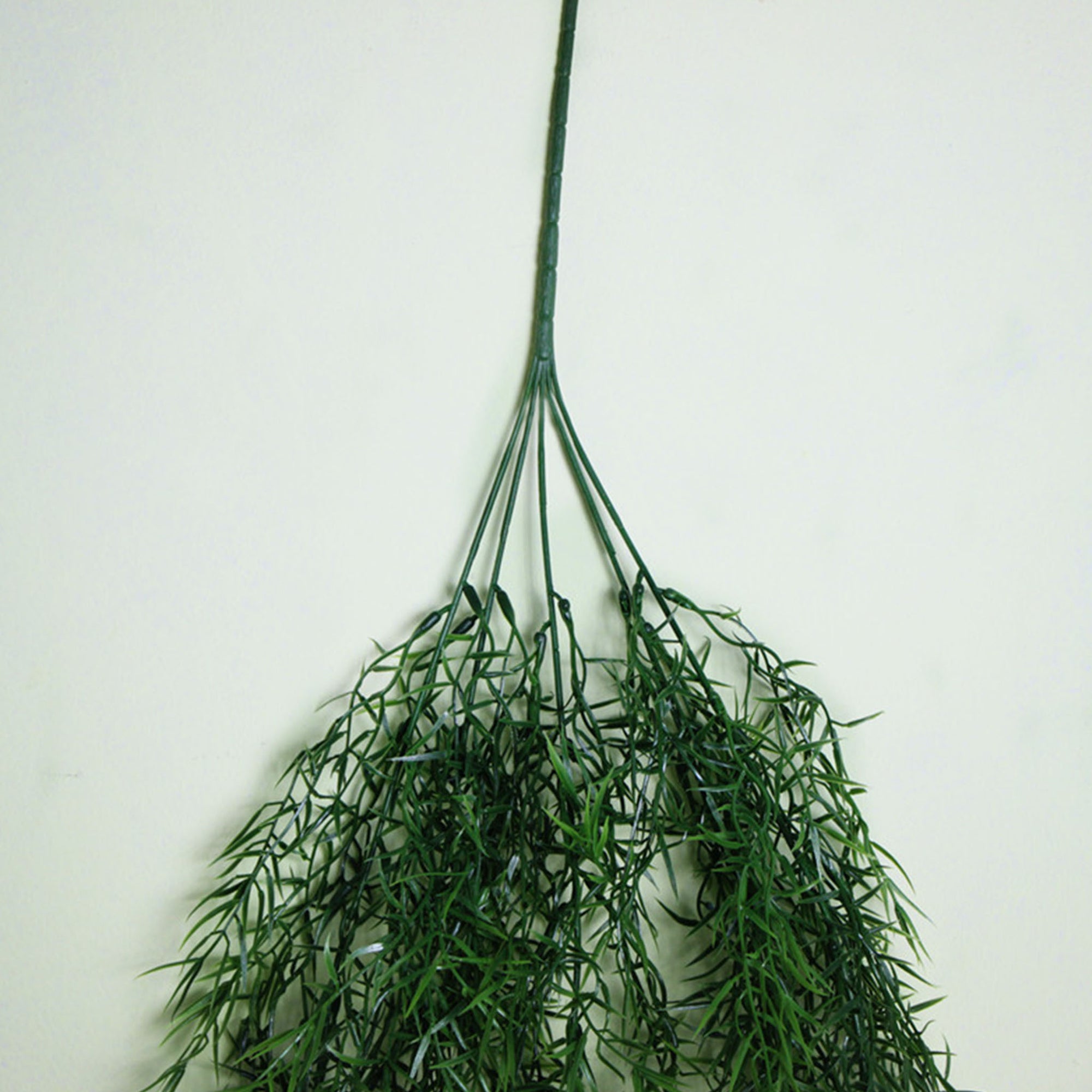 Fake Outdoor Wall Hangings Plants Plastic Sprengeri Grass 2 Bushes