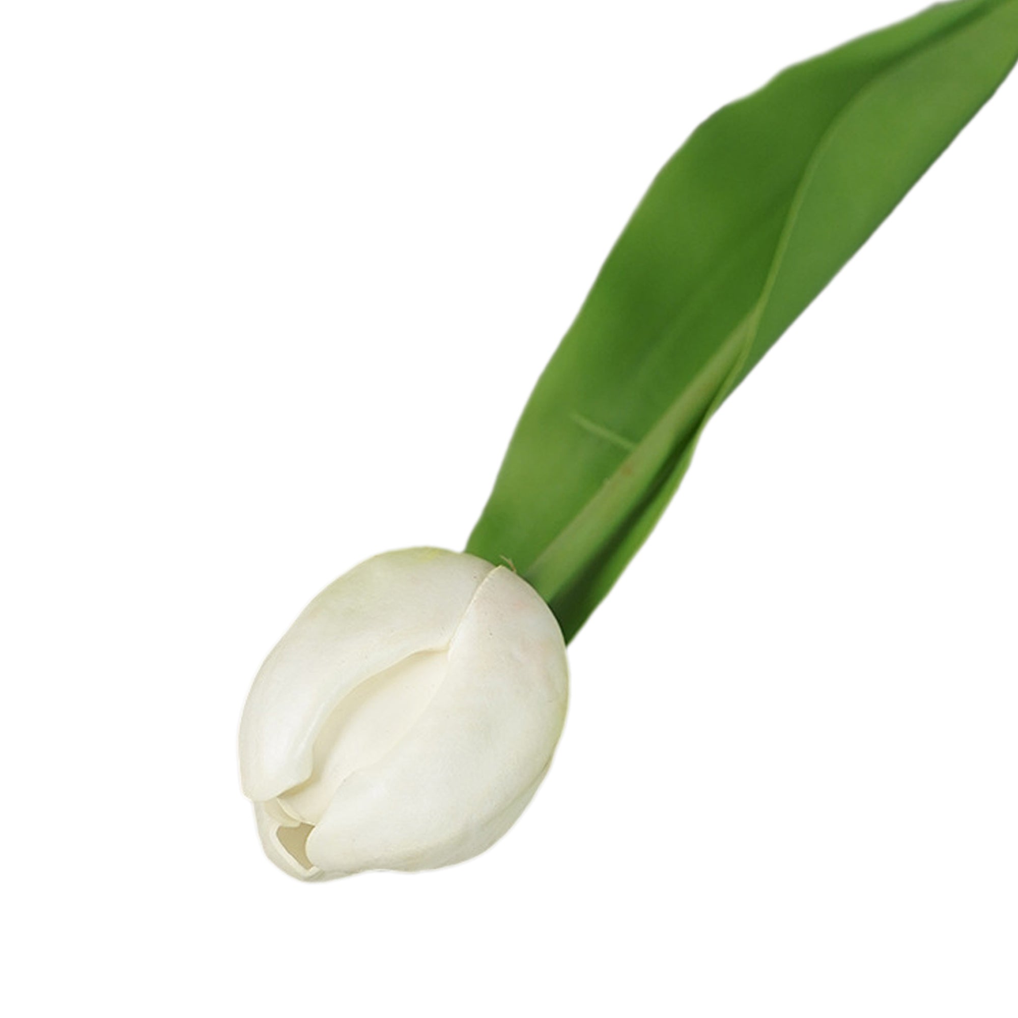 Realisic Fake Tulips White Pink Red Purple 18"