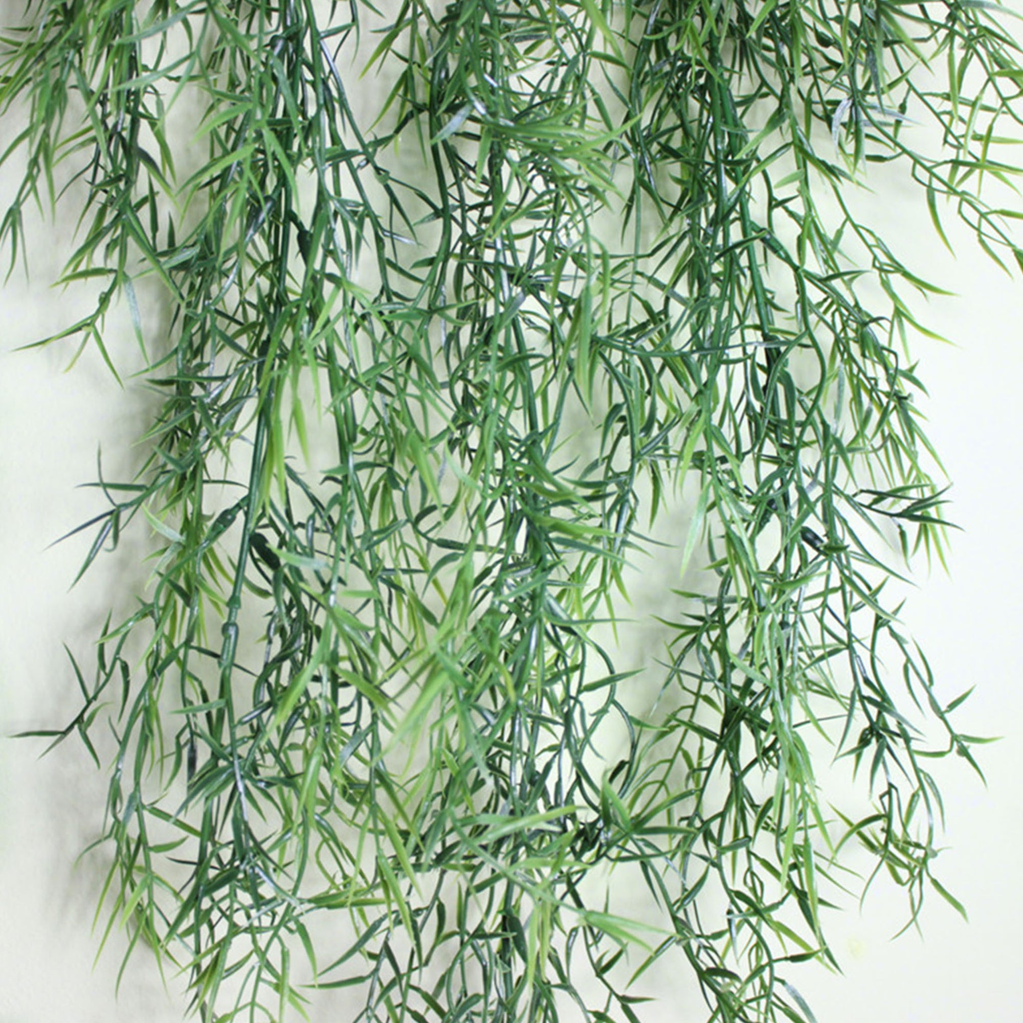 Fake Outdoor Wall Hangings Plants Plastic Sprengeri Grass 2 Bushes