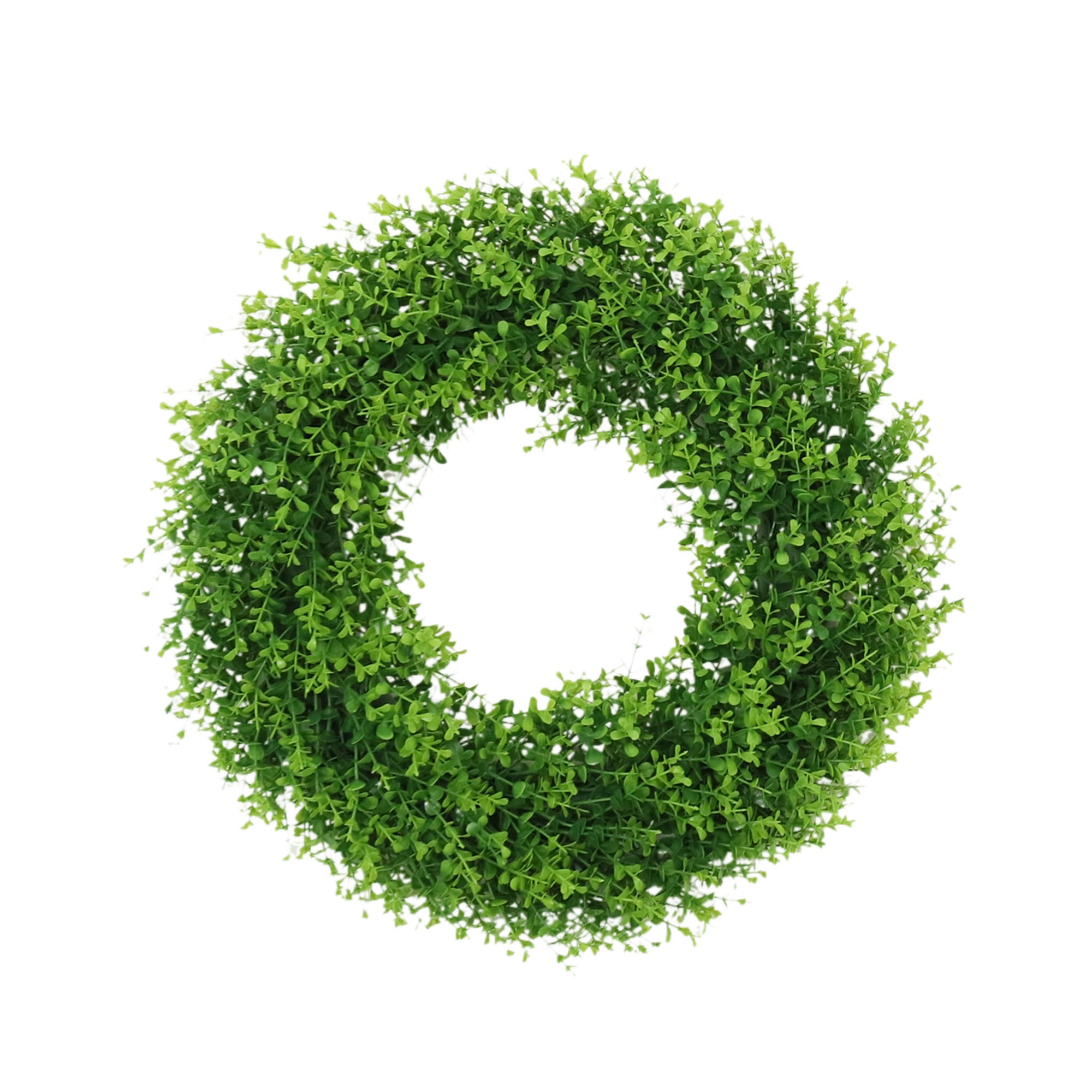 Faux Eucalyputs Wreath Garland for Farmhouse Indoor Outdoor Front Door Decor