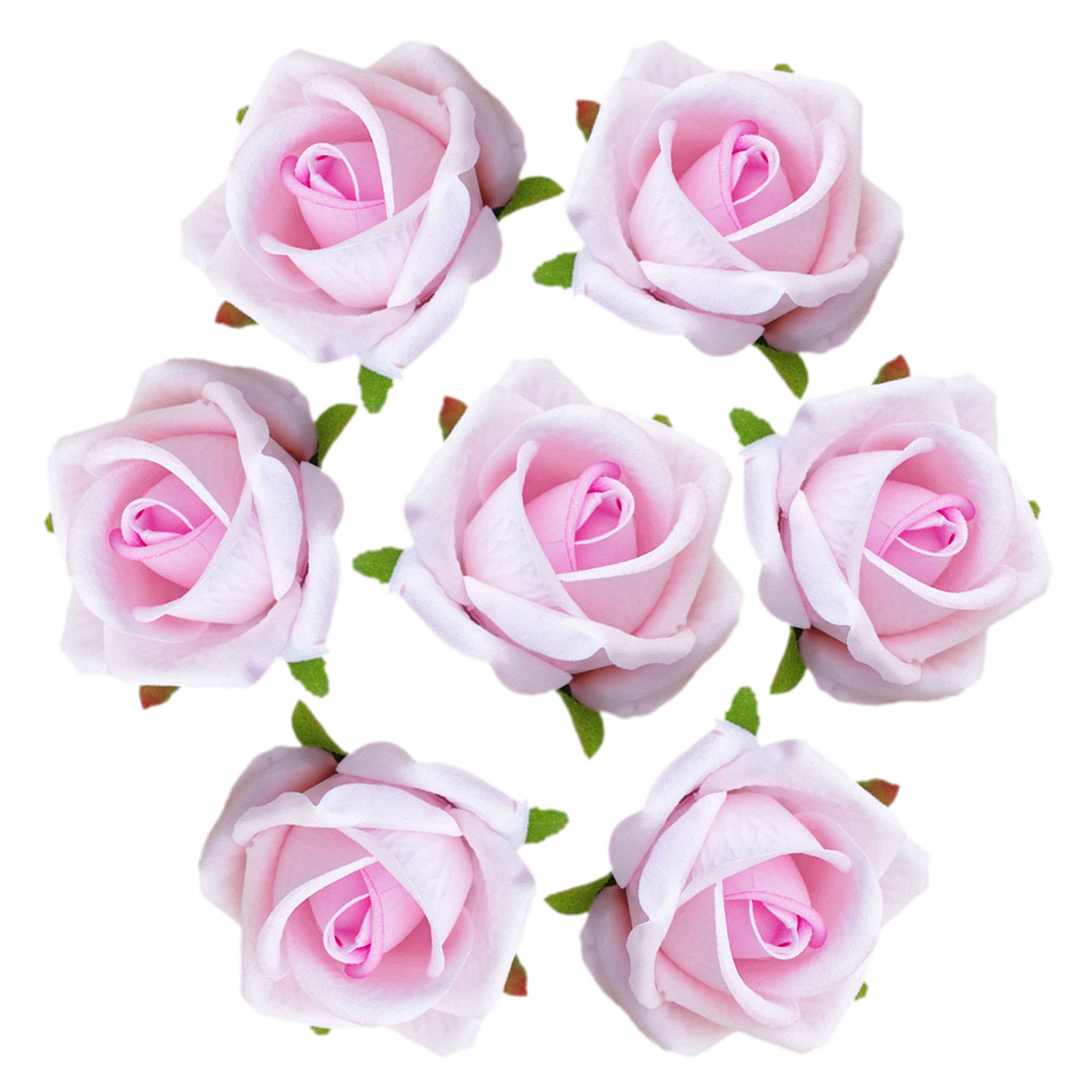 Artificial Flowers Silk Rosebud Flower Heads