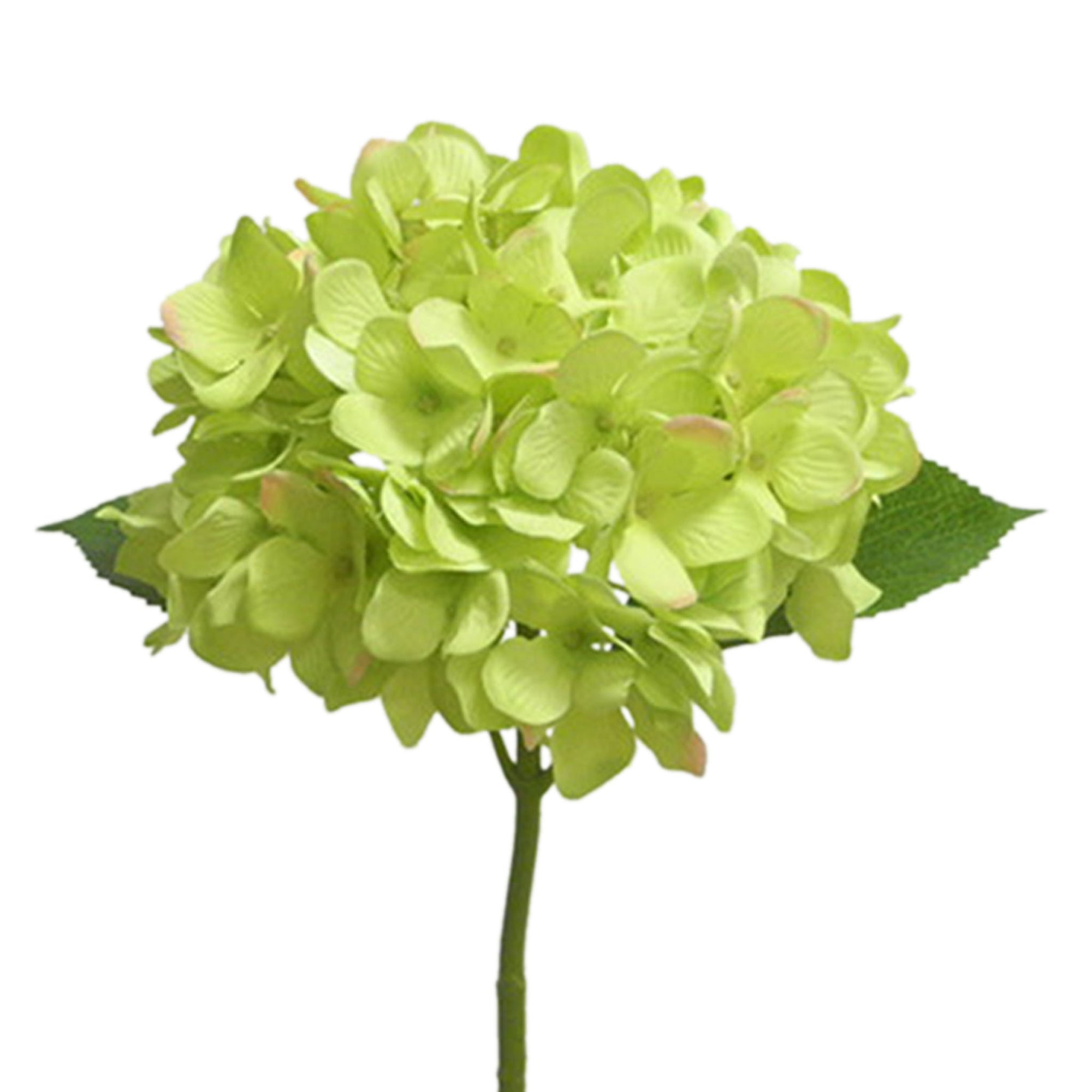 Realistic Silk Hydrangea Flowers 5 Stems for Bridal Bouquets
