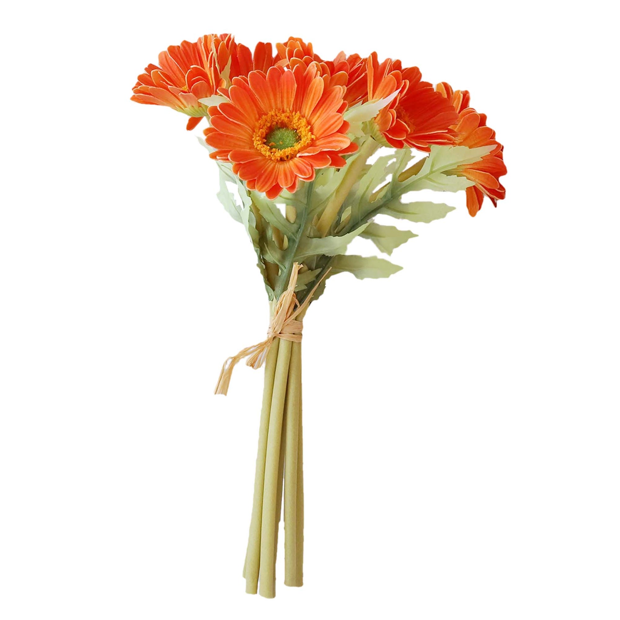 Artificial Gerbera Daisy Bouquet Real Touch Flowers for Wedding Bouquets
