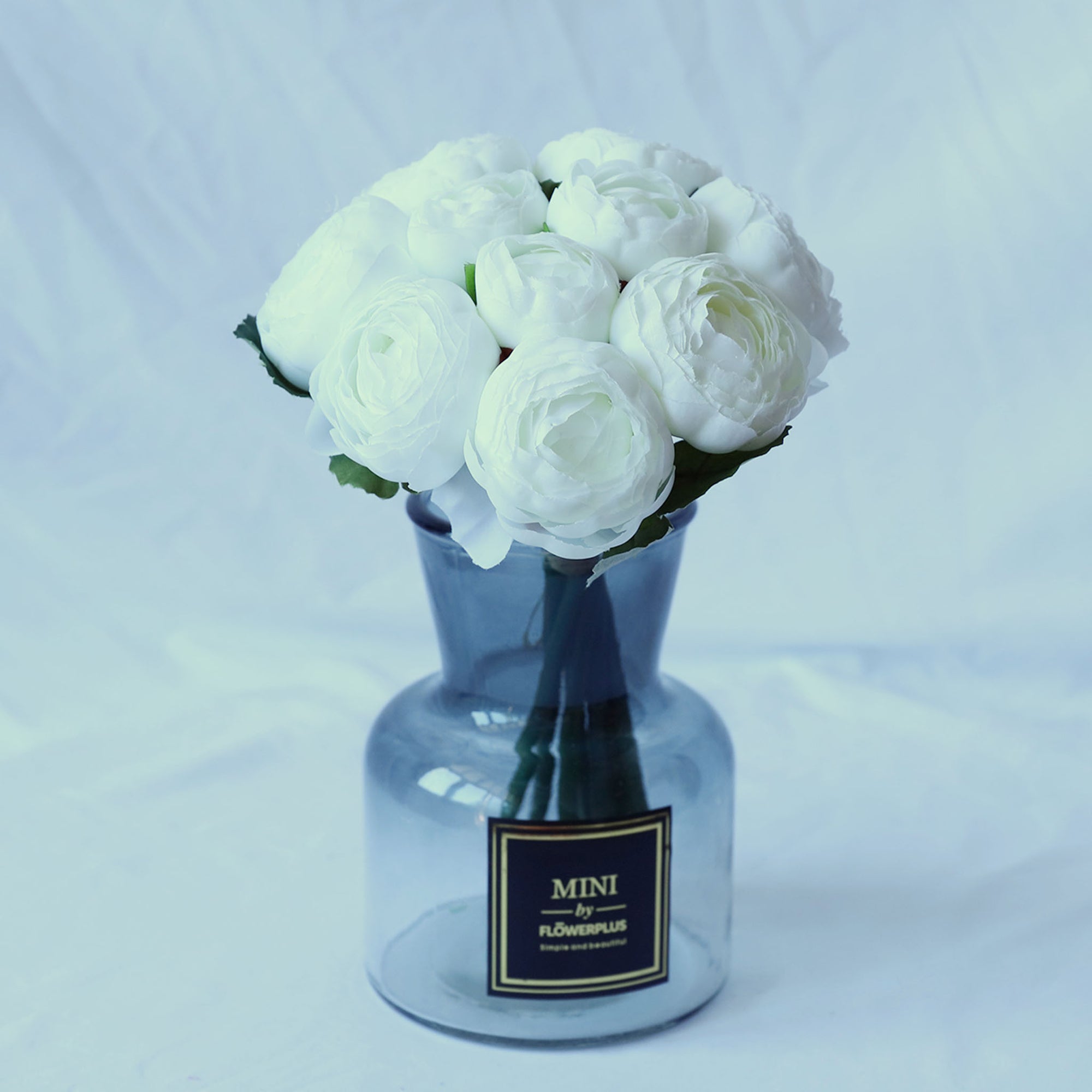 Small Silk Peony Ranunculus Flower Bouquet
