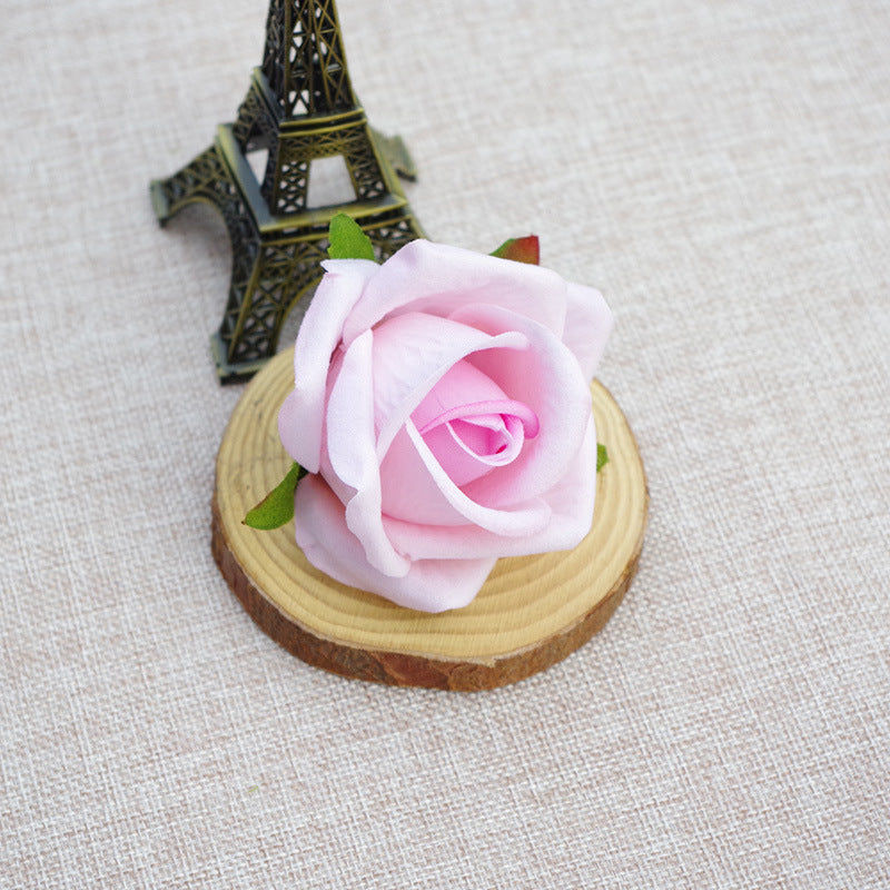 Artificial Flowers Silk Rosebud Flower Heads