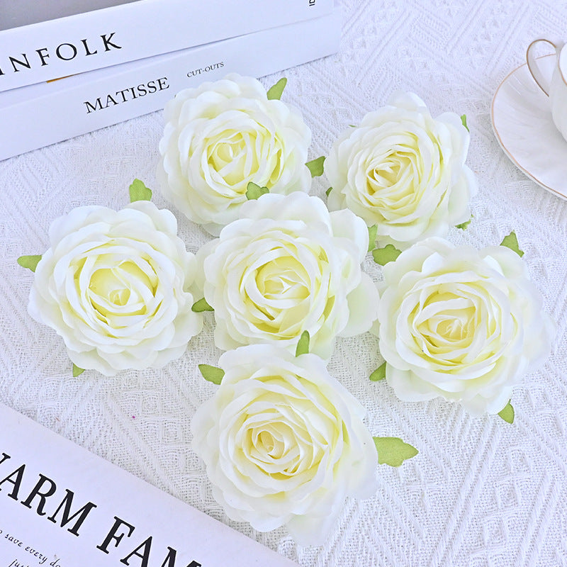 Silk Cabbages Roses Bulk Artificial Flowers