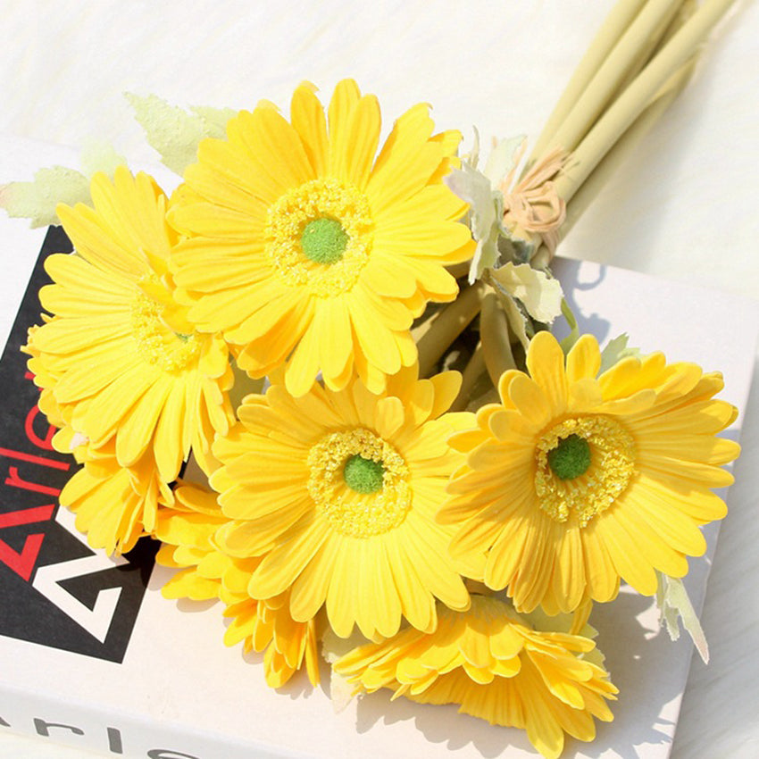 Real Touch Gerbera Daisy PU Daisy Flowers