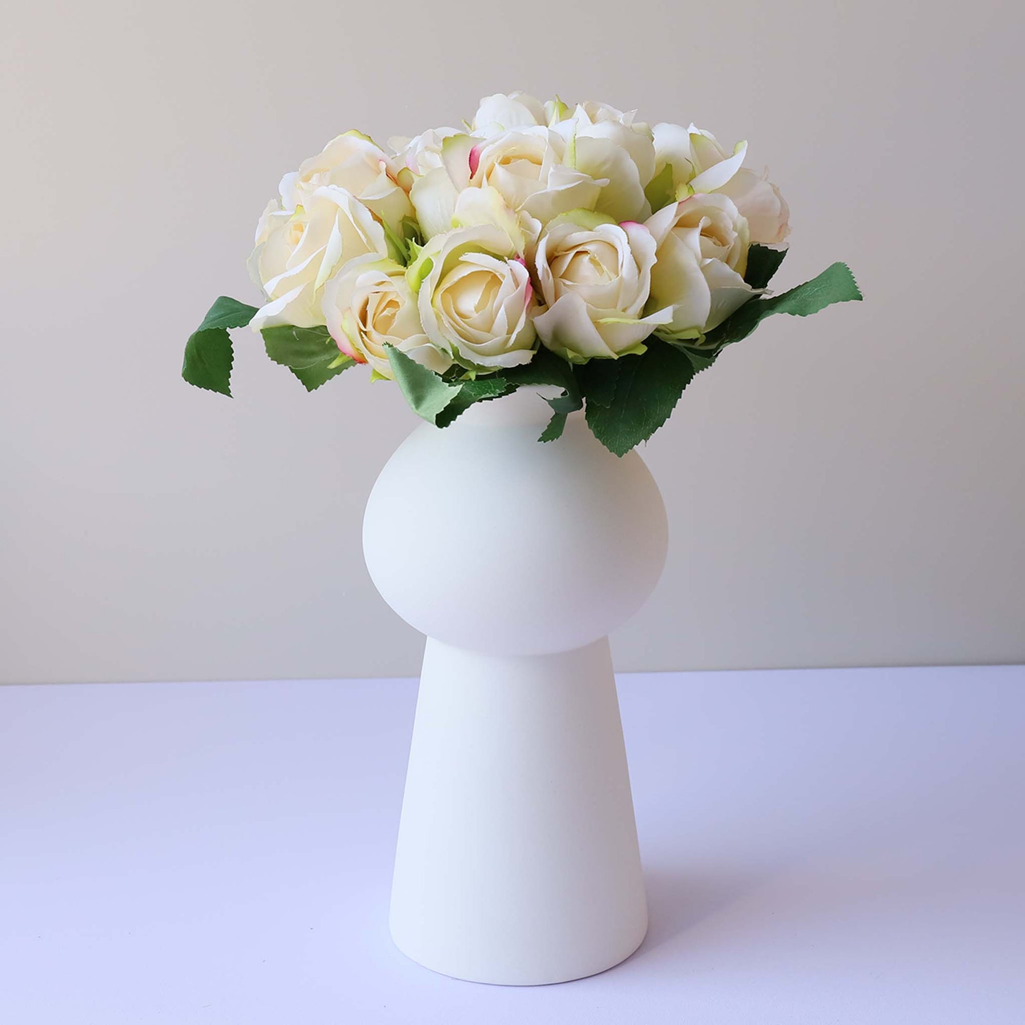 Small Flower Bouquet Silk Roses Bunches