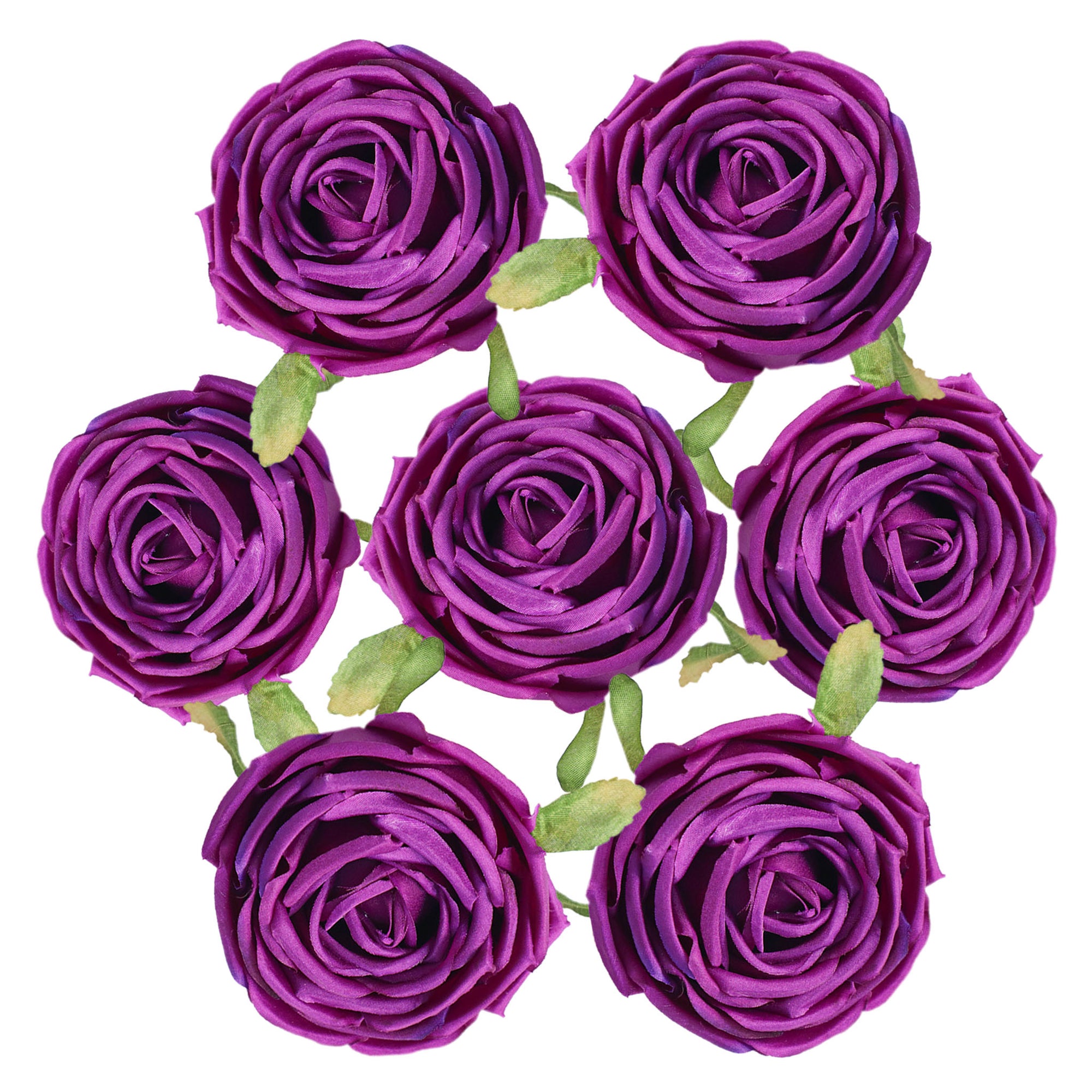 Bulk Artificial Flowers Silk Rose Heads