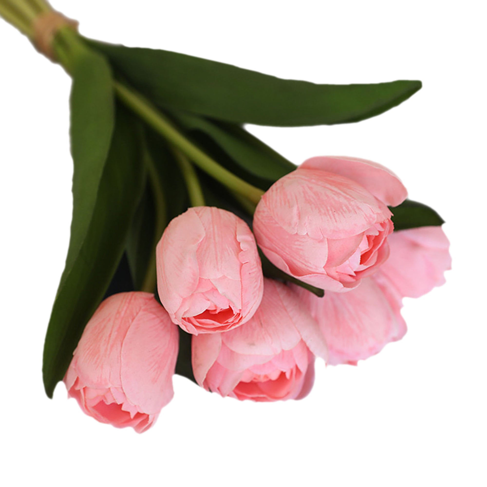 Real Touch Silk Tulips Bouquet Wedding Flowers