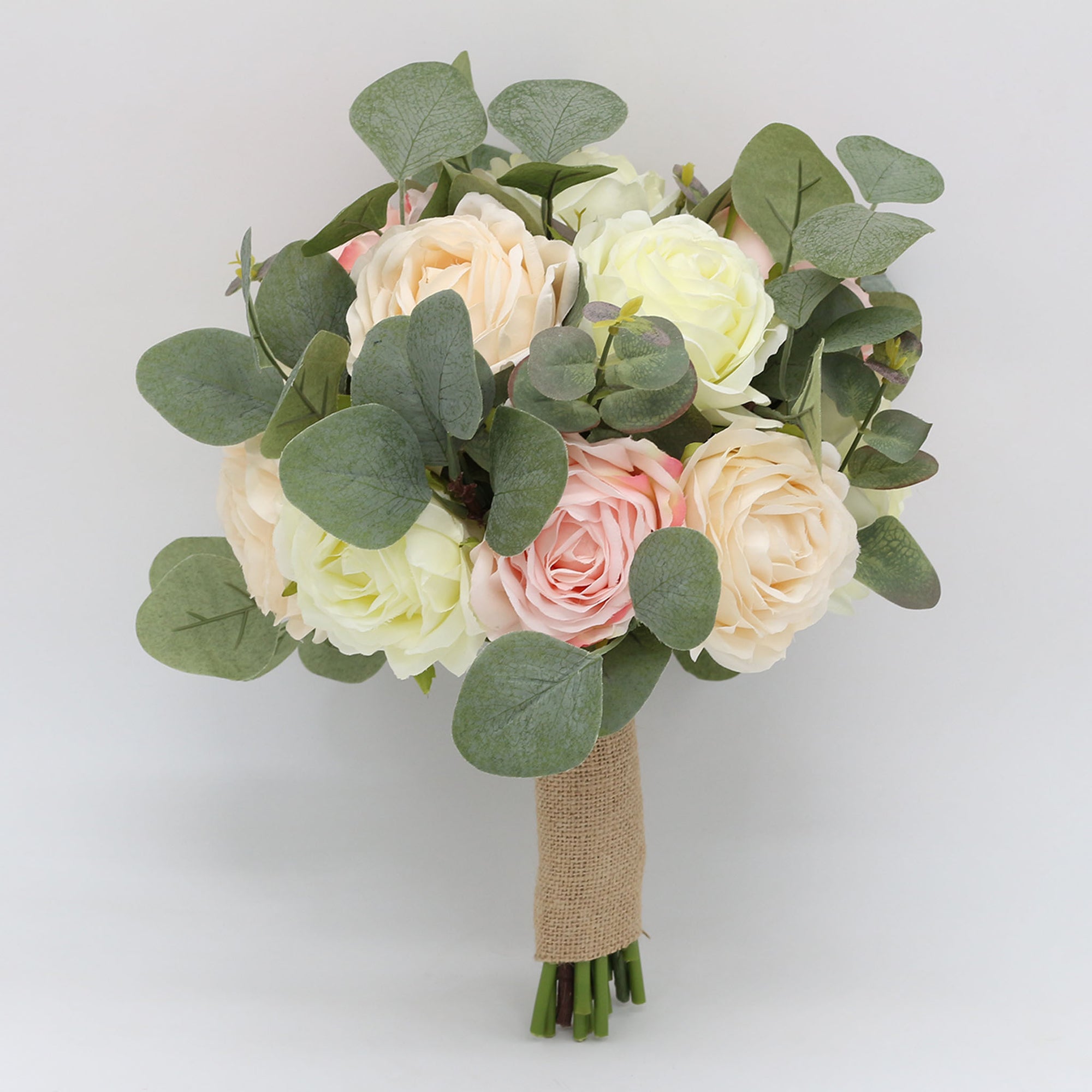 Rustic Wedding Bridal Bouquet Artificial Eucalyptus
