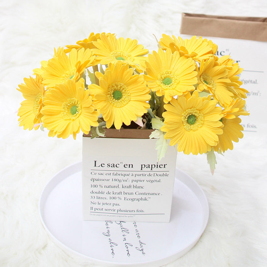 Real Touch Gerbera Daisy PU Daisy Flowers
