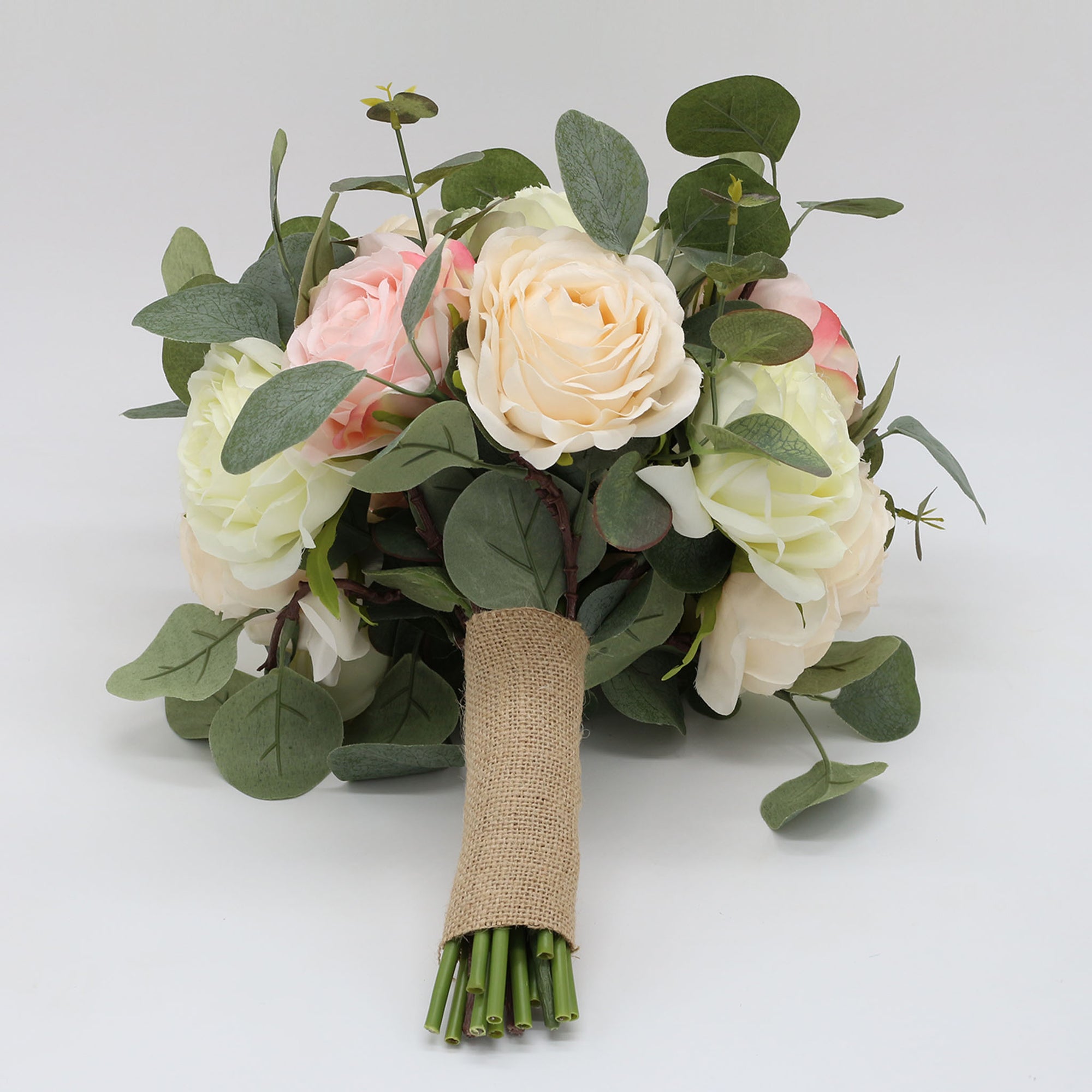Rustic Wedding Bridal Bouquet Artificial Eucalyptus