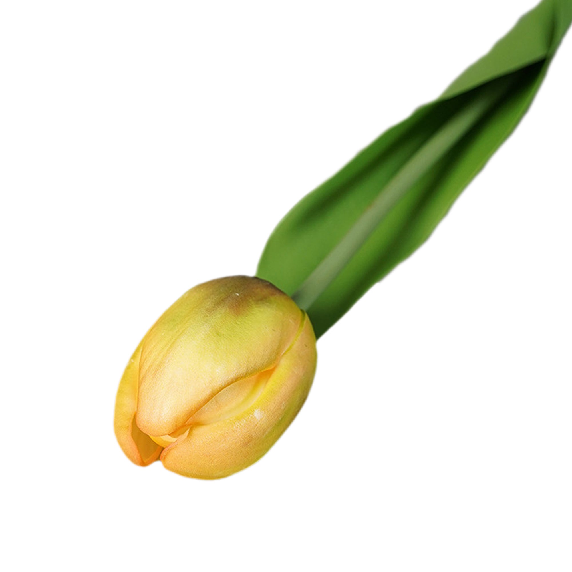 Realisic Fake Tulips White Pink Red Purple 18"