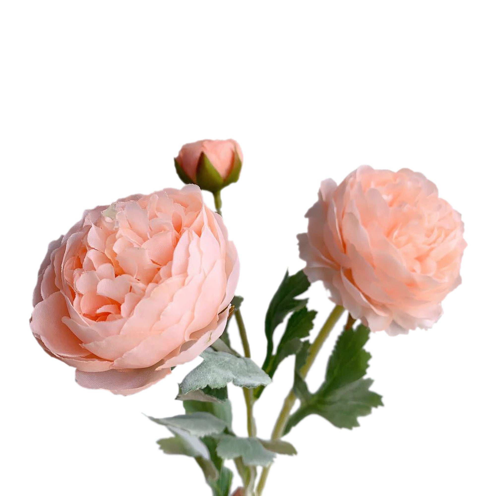 Artificial Ranunculus Flower Branch for Home Arrangement