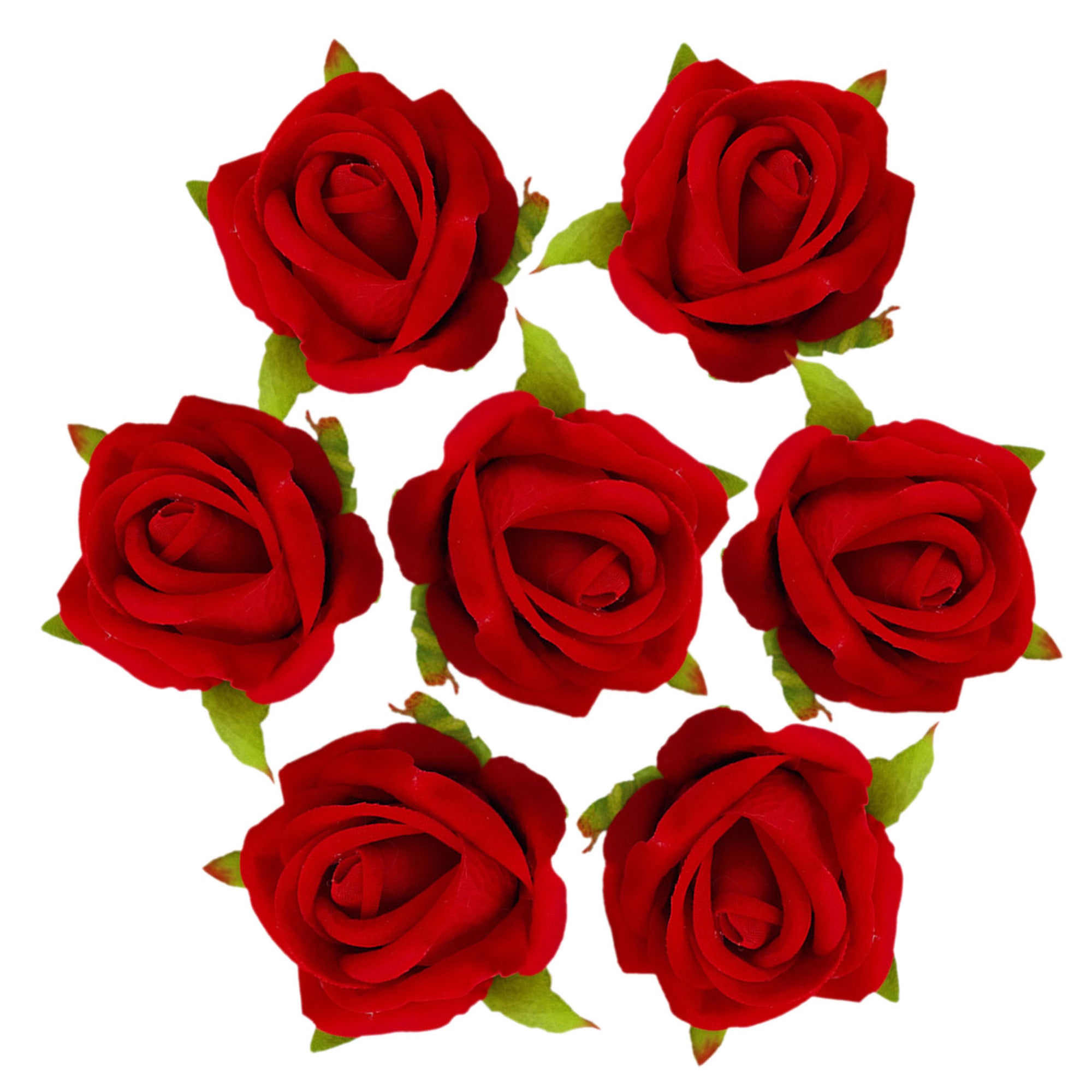 Artificial Flowers Silk Rosebud Flower Heads