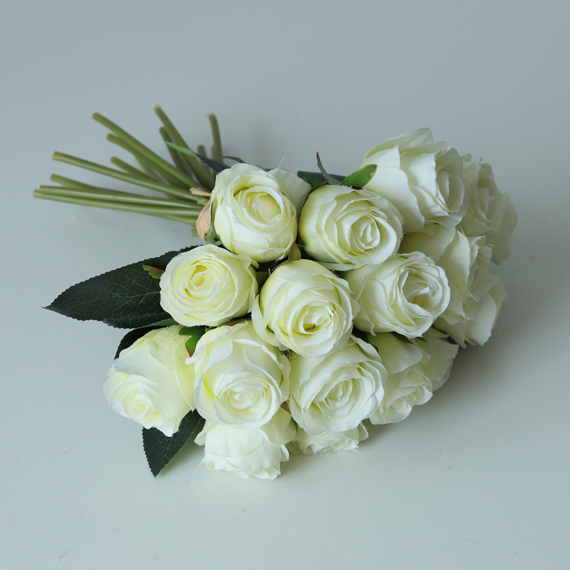 Artificial Silk Rose Buds Bouquet