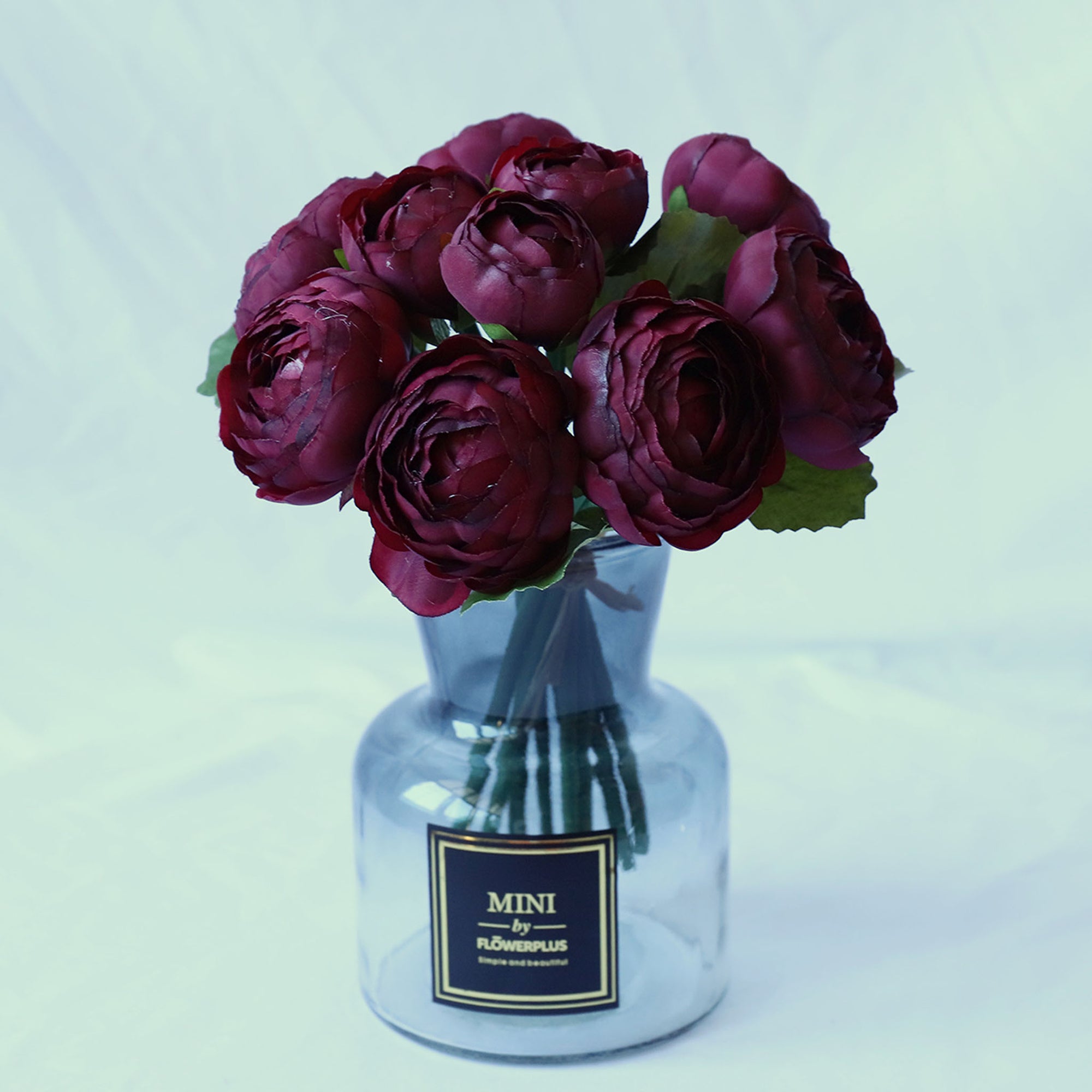 Small Silk Peony Ranunculus Flower Bouquet