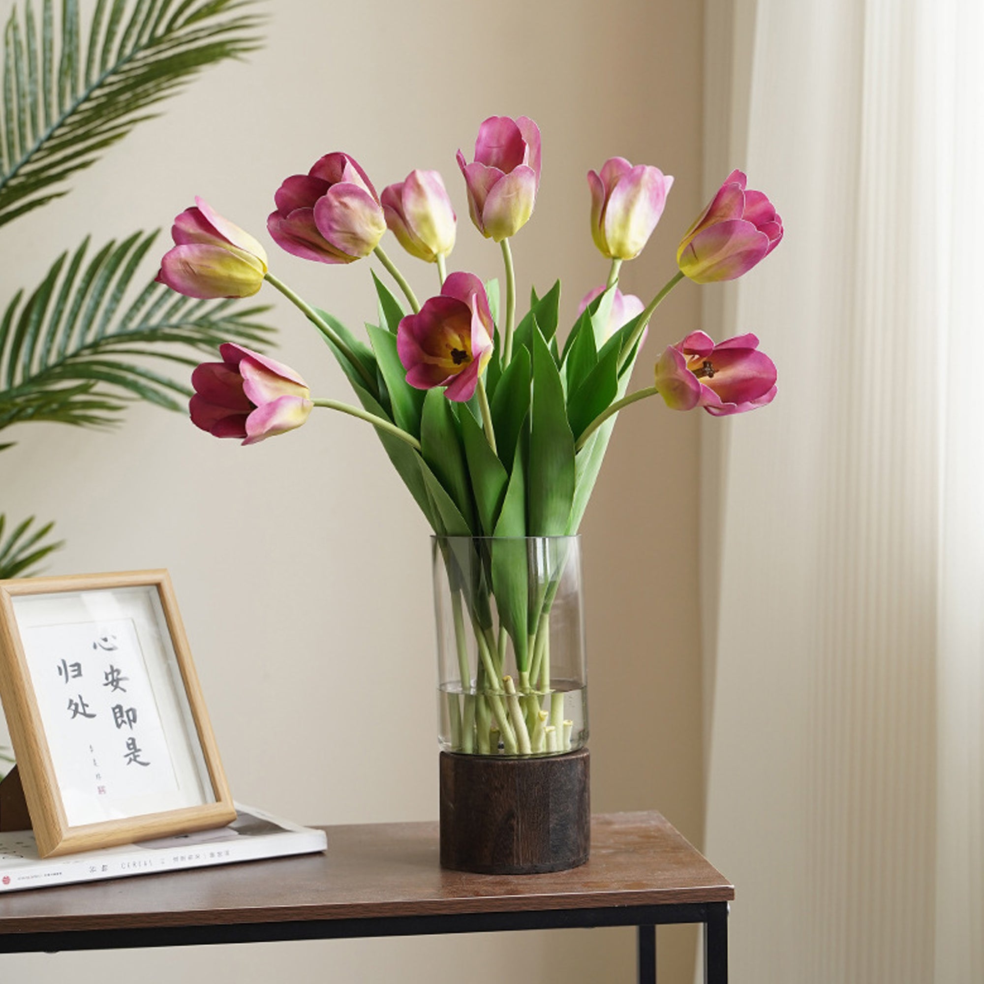 Real Touch lifelike Blooming Tulips 26"