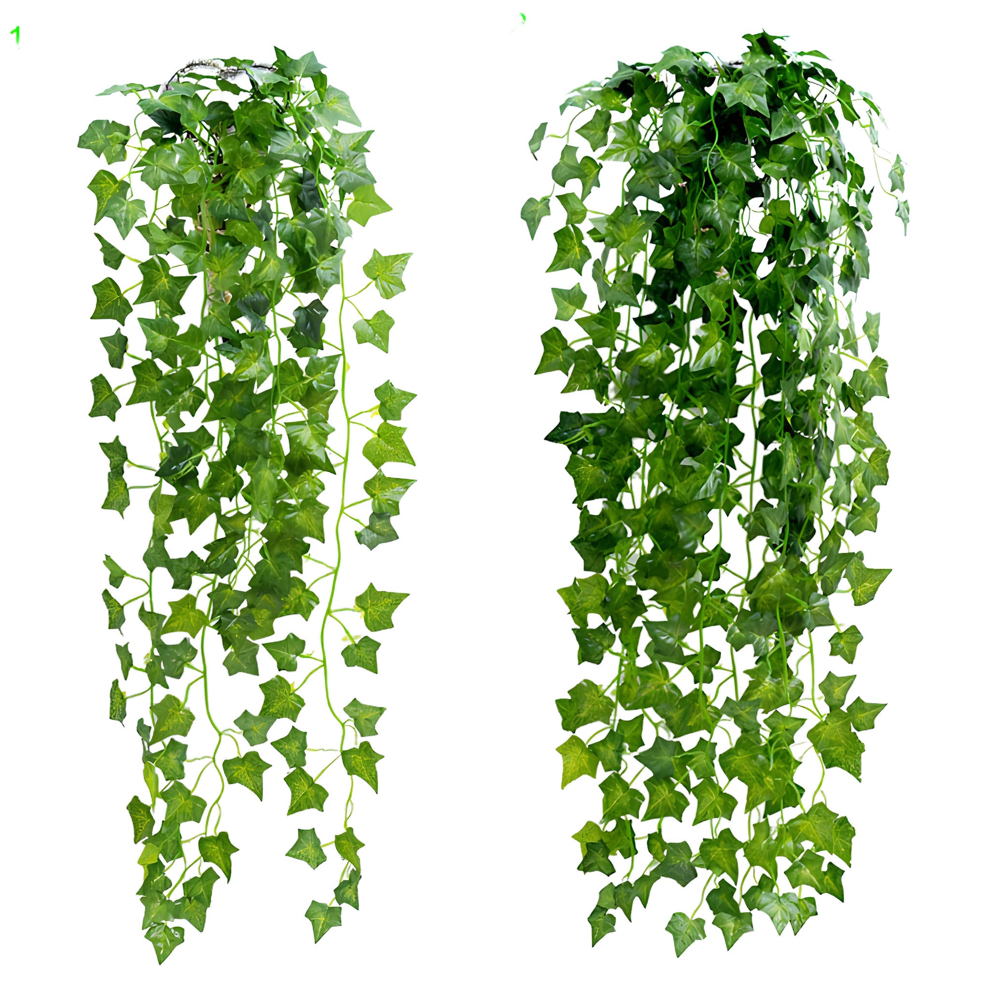 Hanging Plants Fake Leaf Garlands 35"