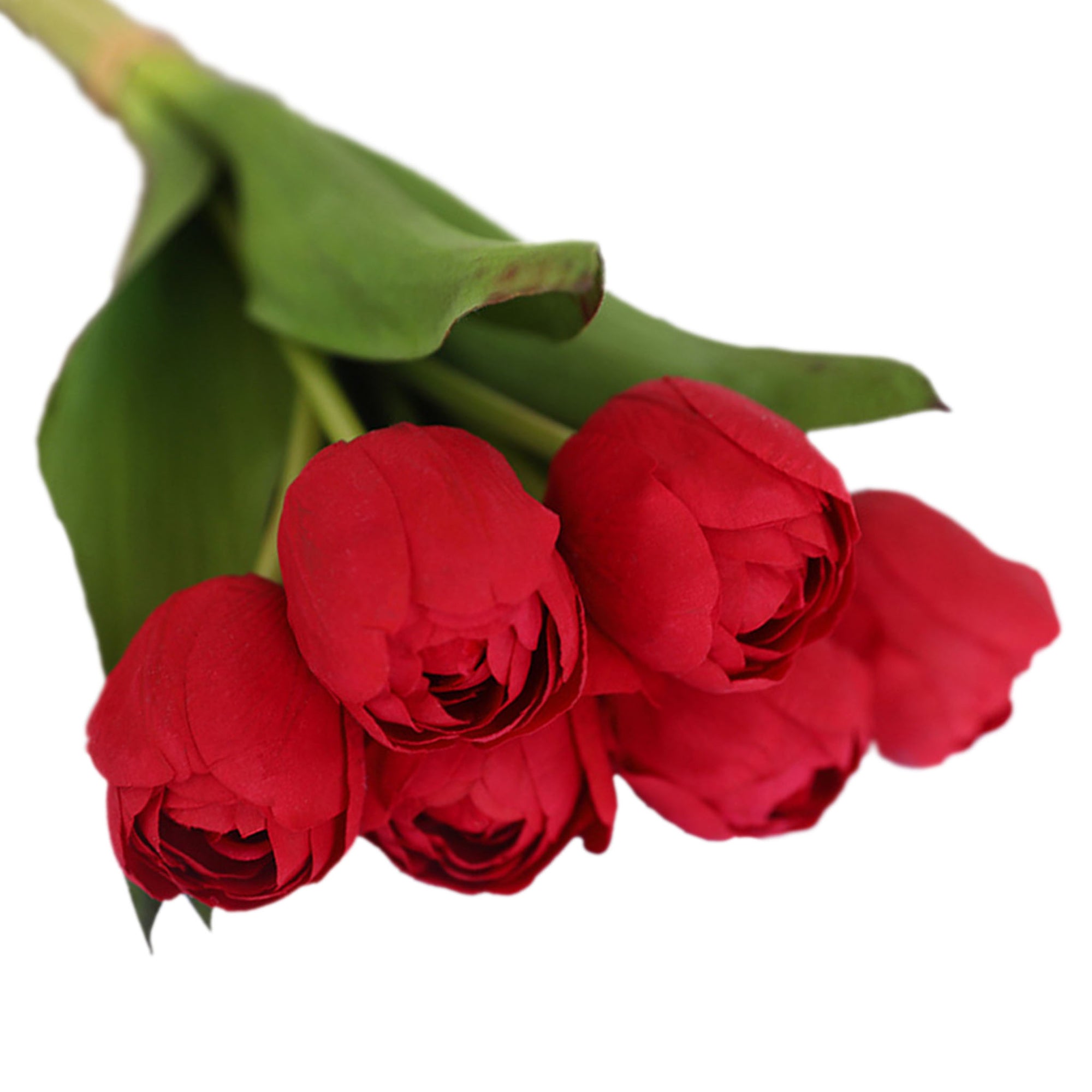 Real Touch Silk Tulips Bouquet Wedding Flowers