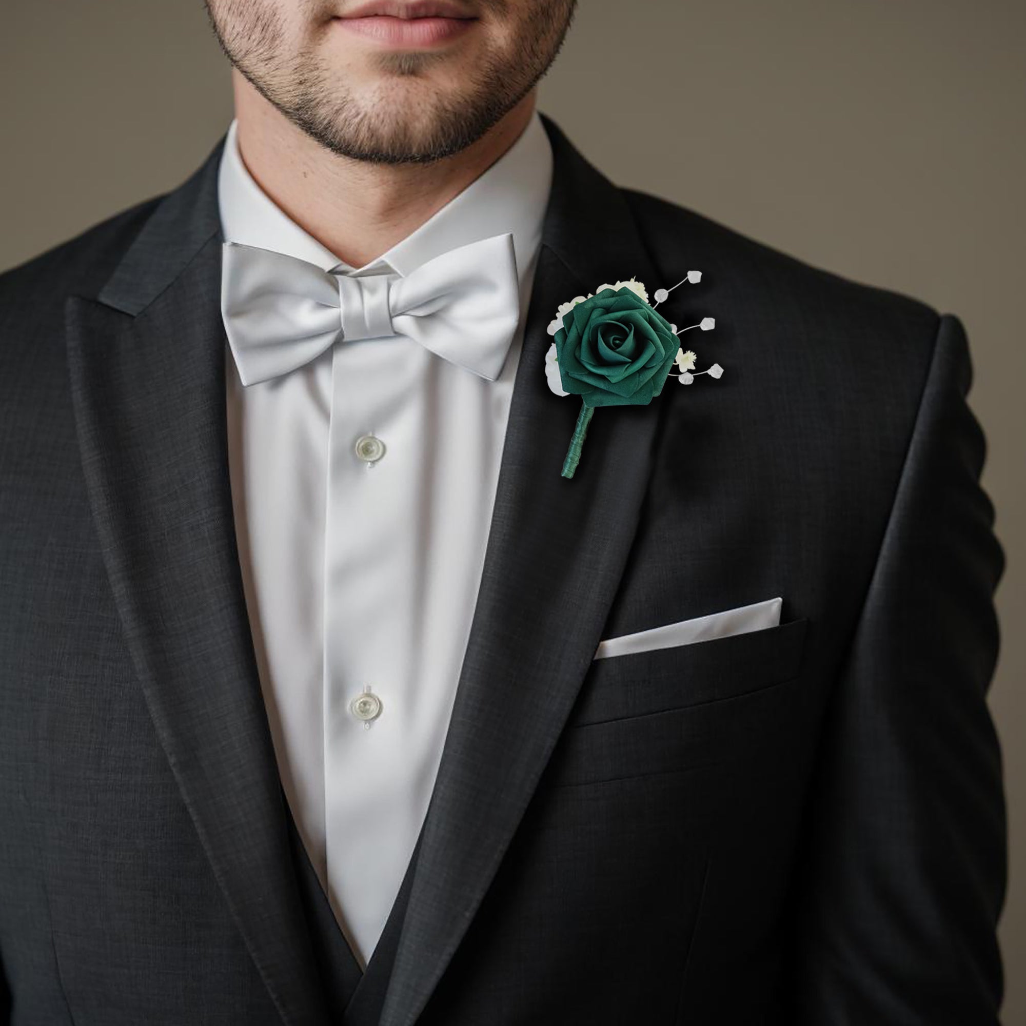 Emerald Green Wedding Bouquet Package