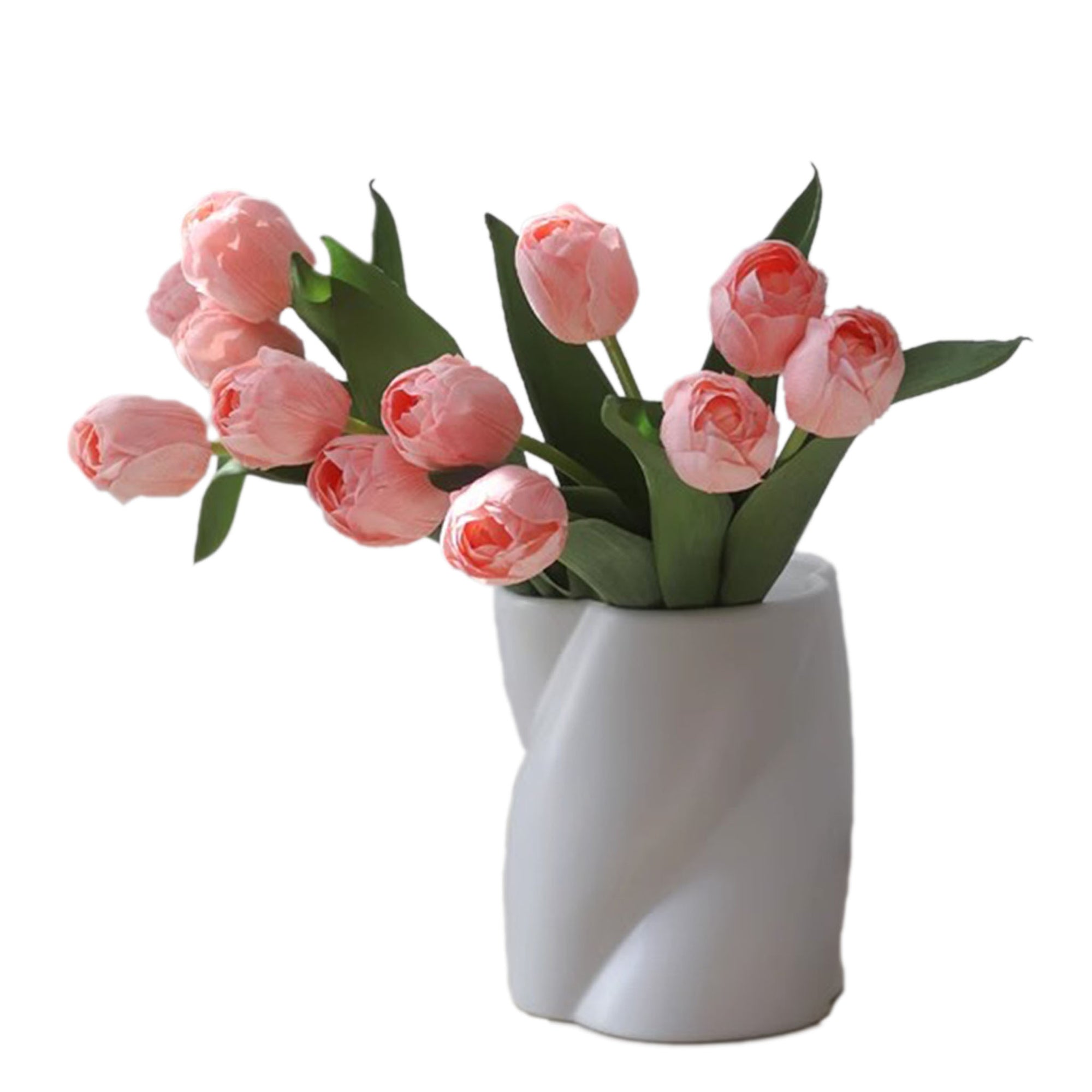 Real Touch Silk Tulips Bouquet Wedding Flowers