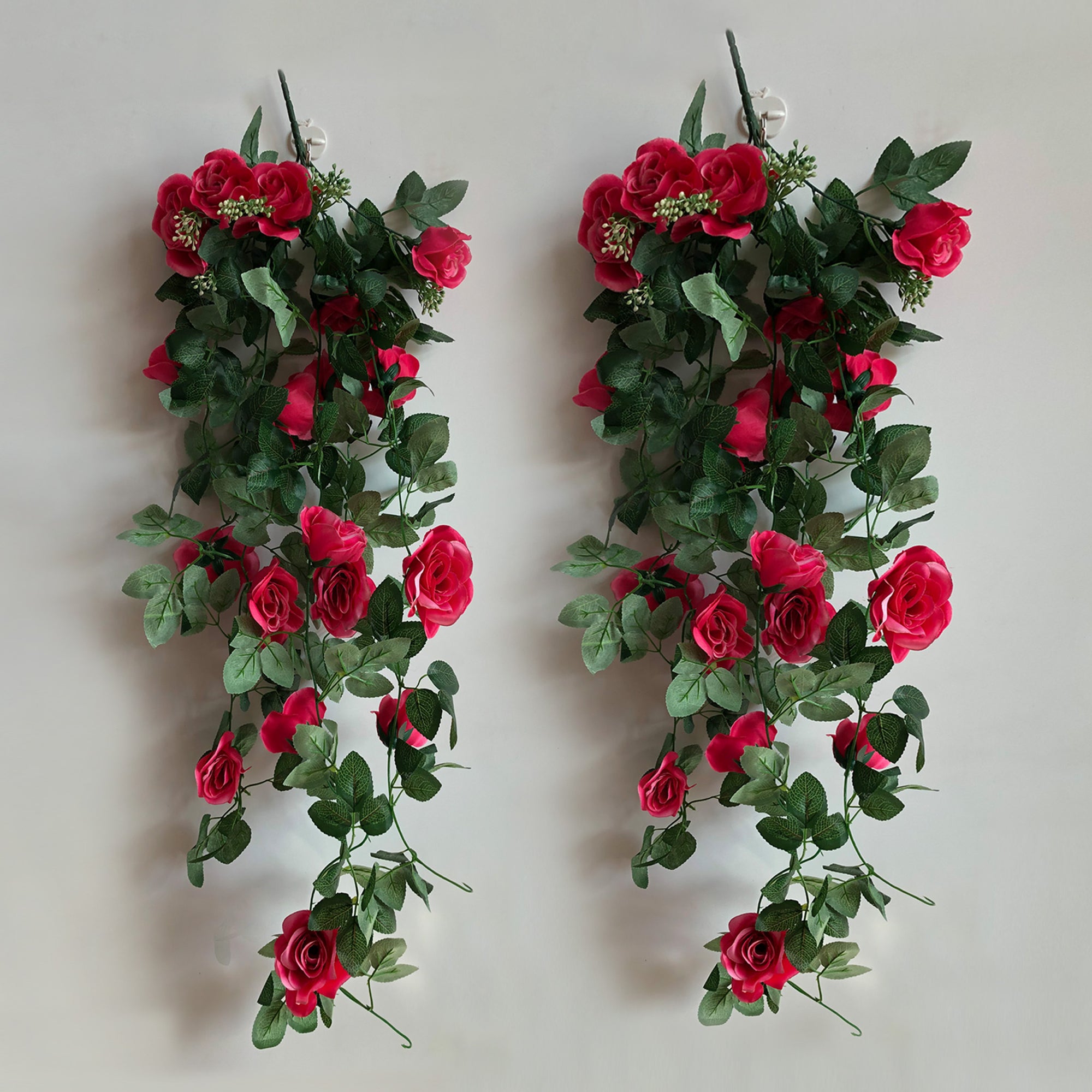 Artificial Flower Vines Silk Rose Garland for Home Outdoor Decor