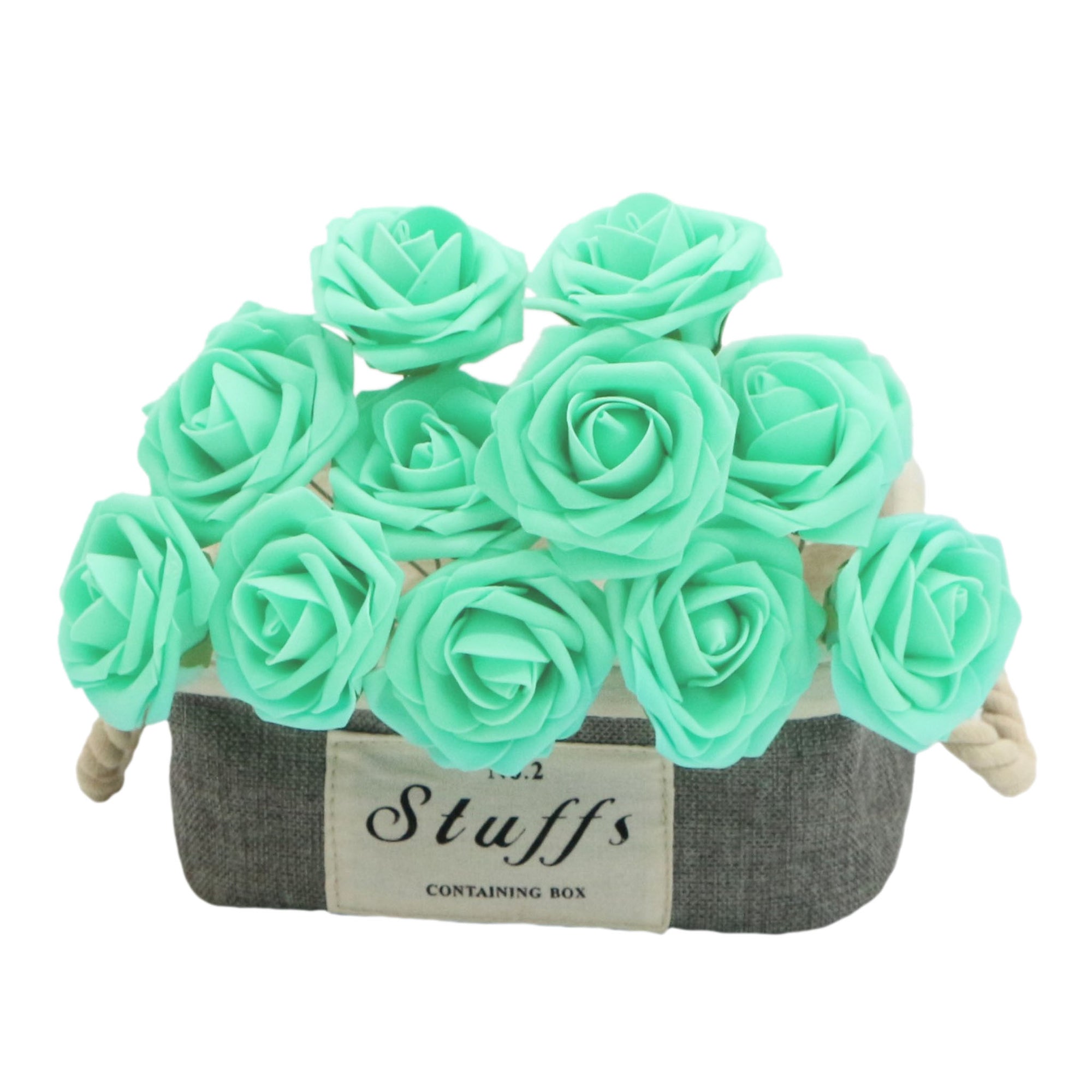 Pool Blue Flowers Artificial Rose Aqua Blue Wedding Flowers