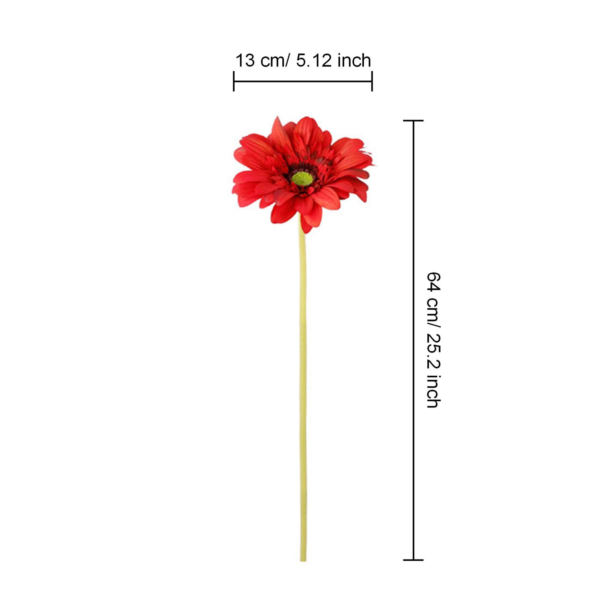 Realistic Gerbera Daisy Artificial Flowers