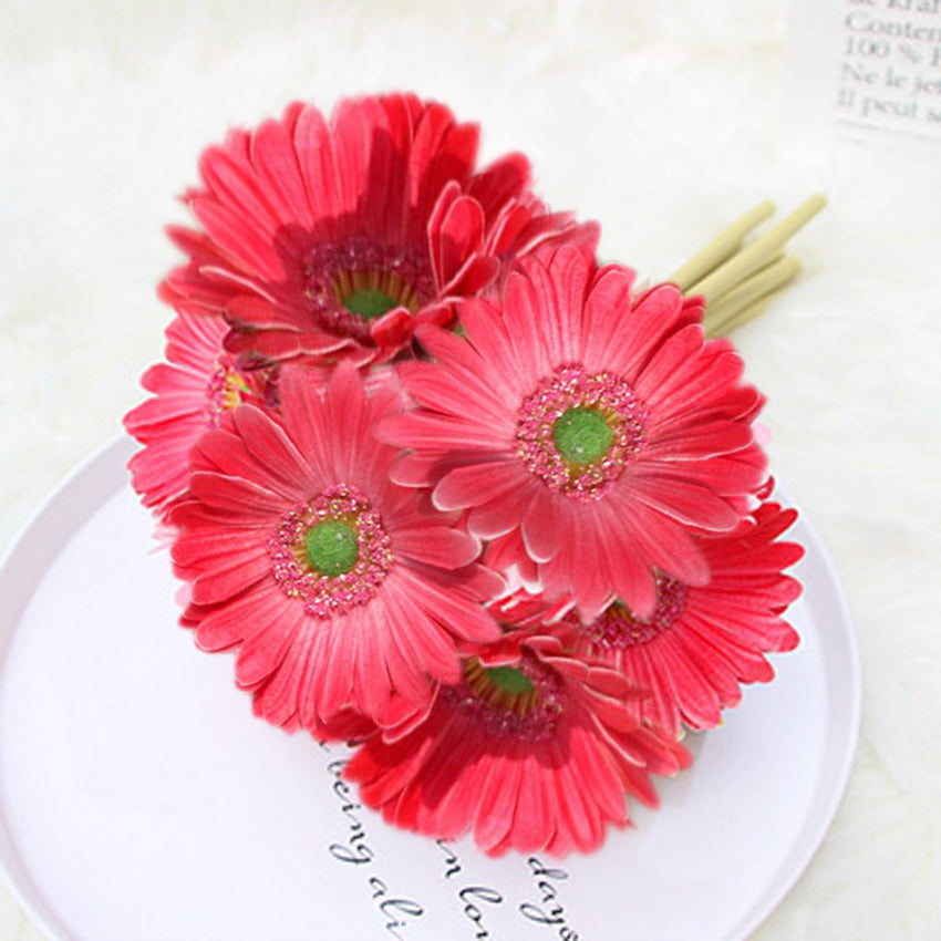Real Touch Gerbera Daisy PU Daisy Flowers