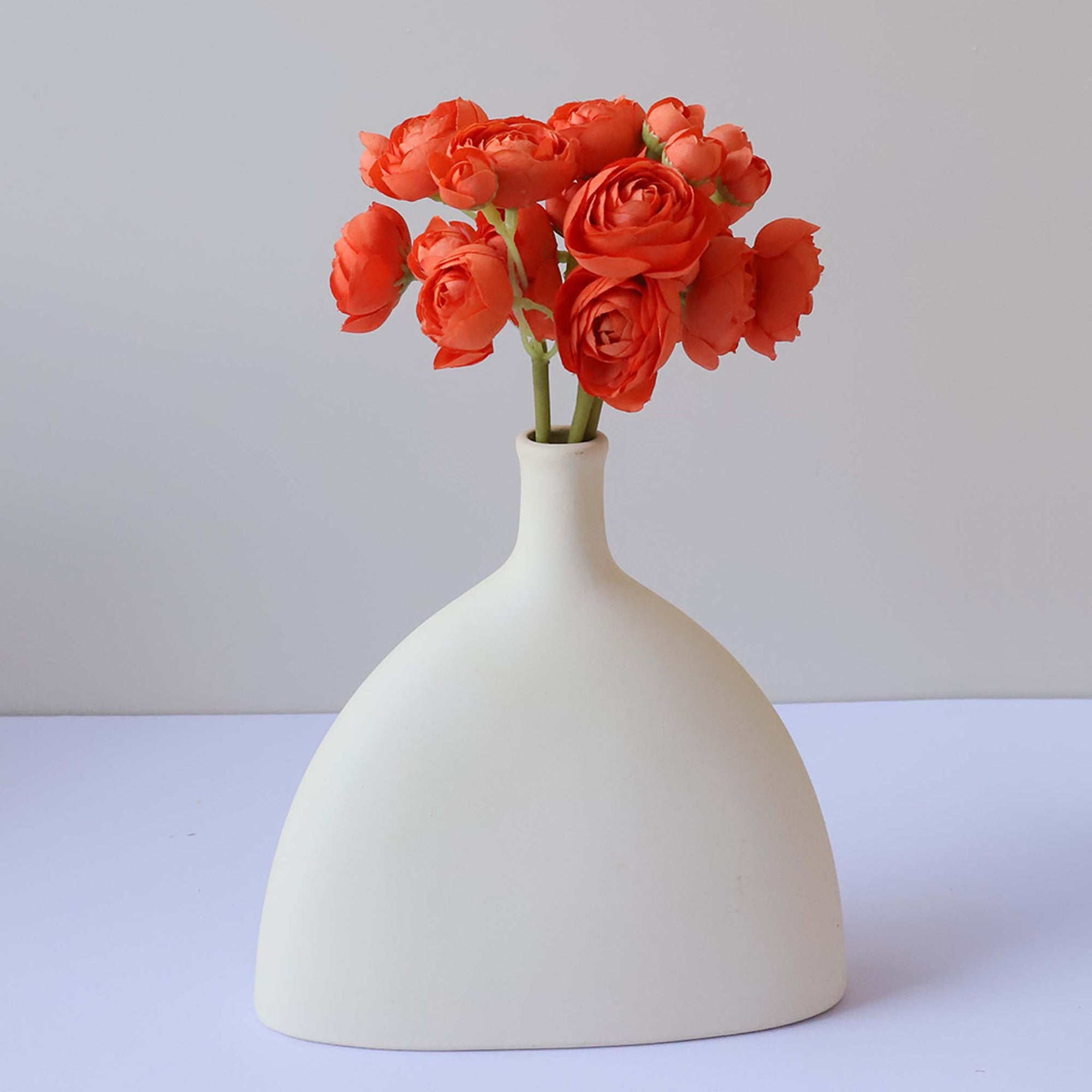 Mini Silk Ranunculus Flower Bush