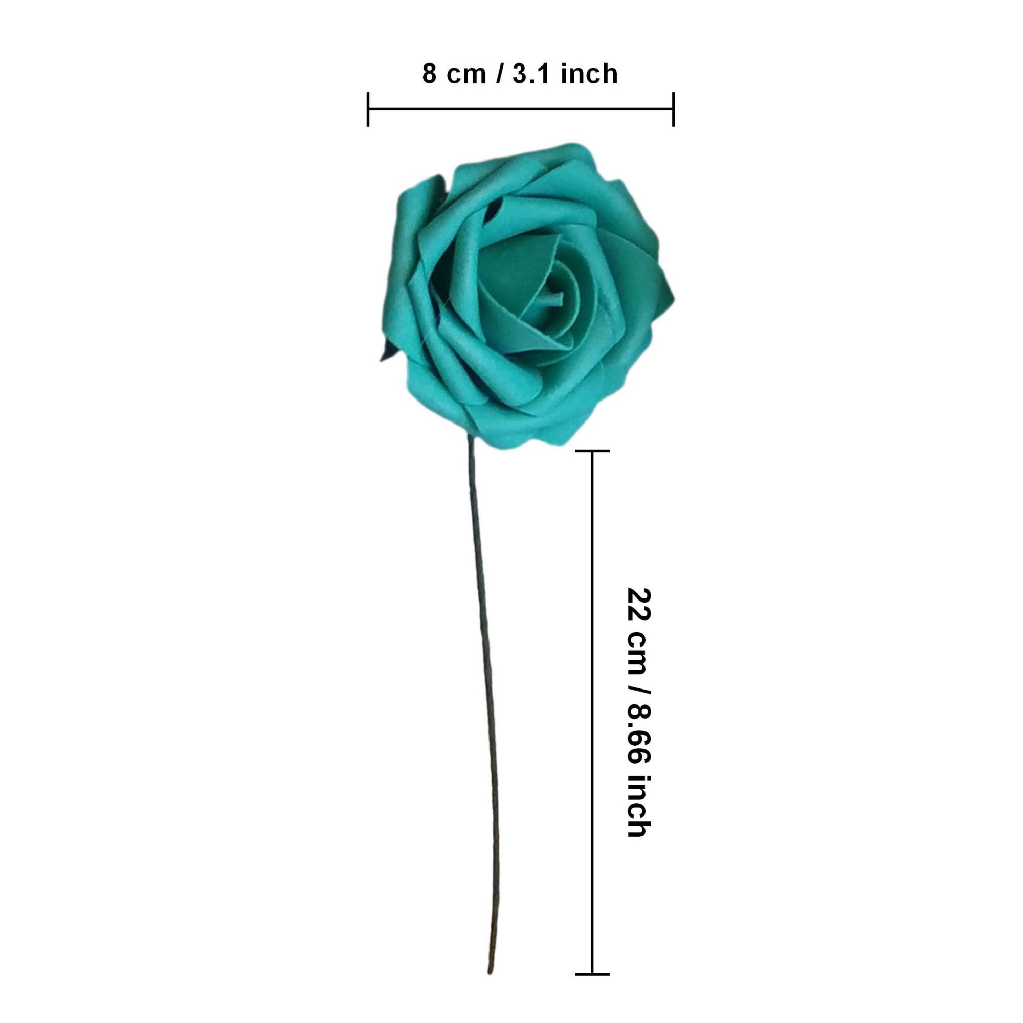 Teal Wedding Flowers Artificial Roses Turquoise Flowers Roses