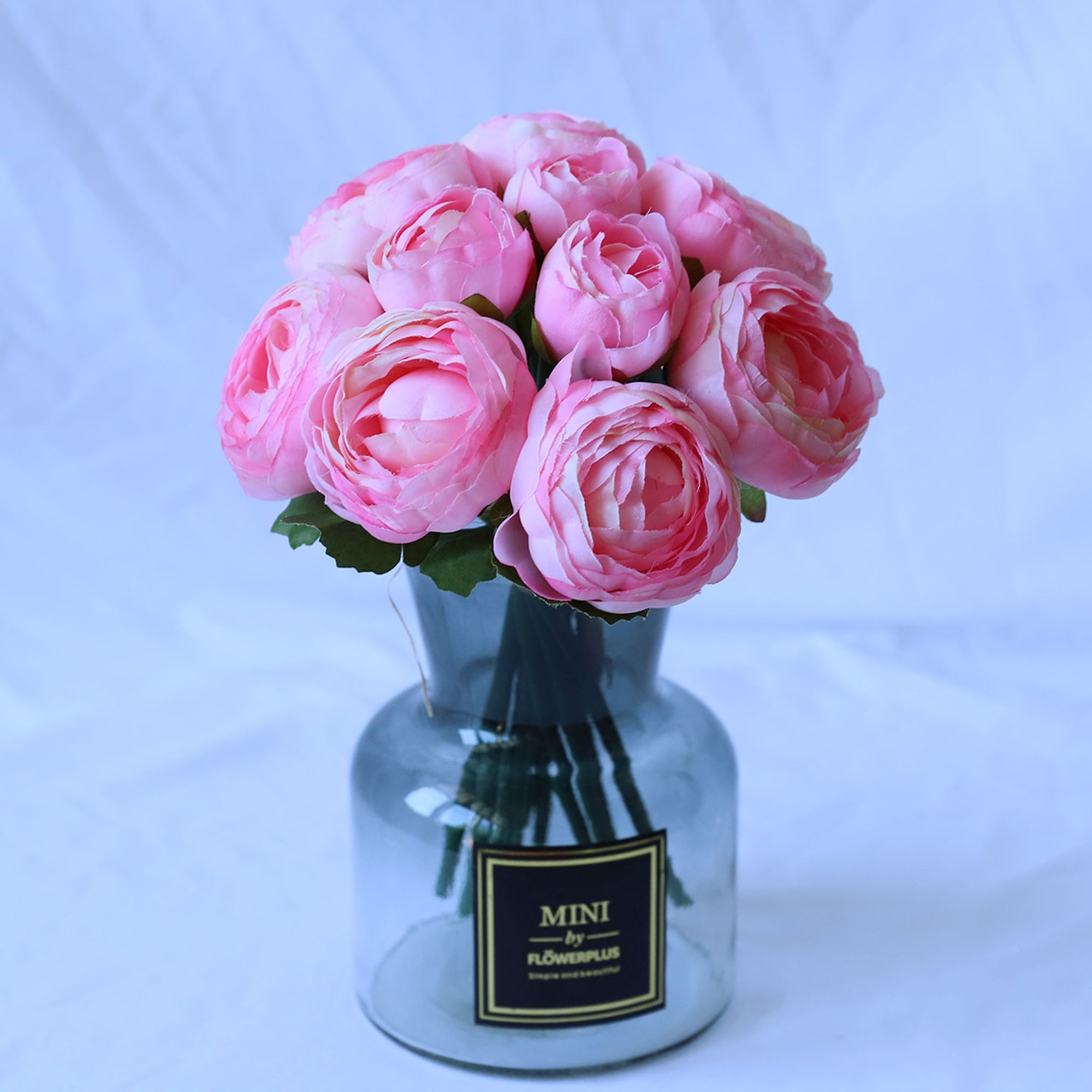 Small Silk Peony Ranunculus Flower Bouquet