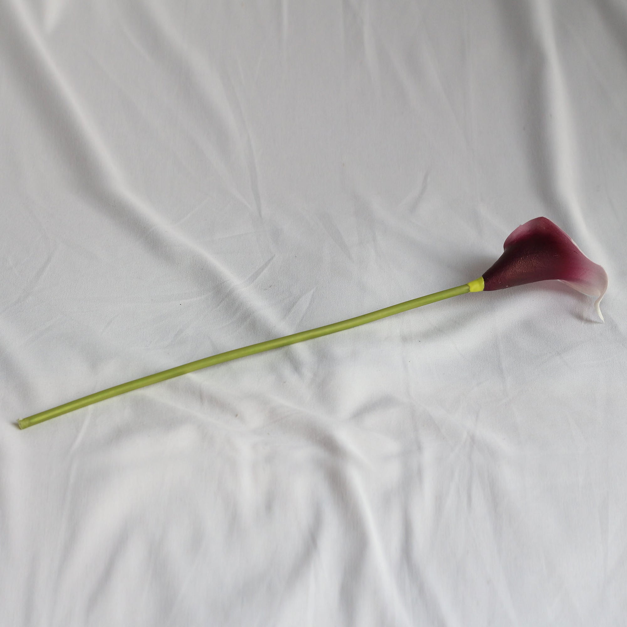 Plum Calla Lily Bouquet Picasso Purple Fake Calla Lilies