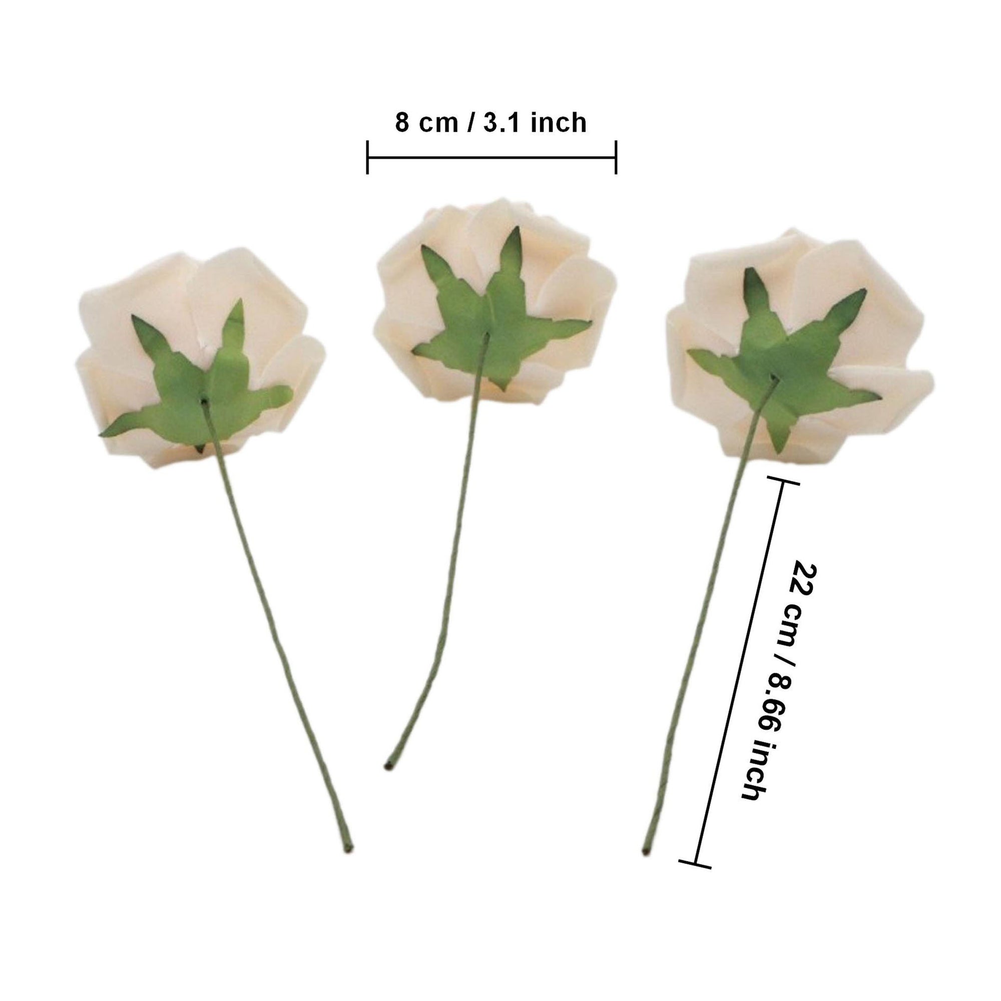 Wedding Flowers Ivory Roses Champagne Roses Artificial