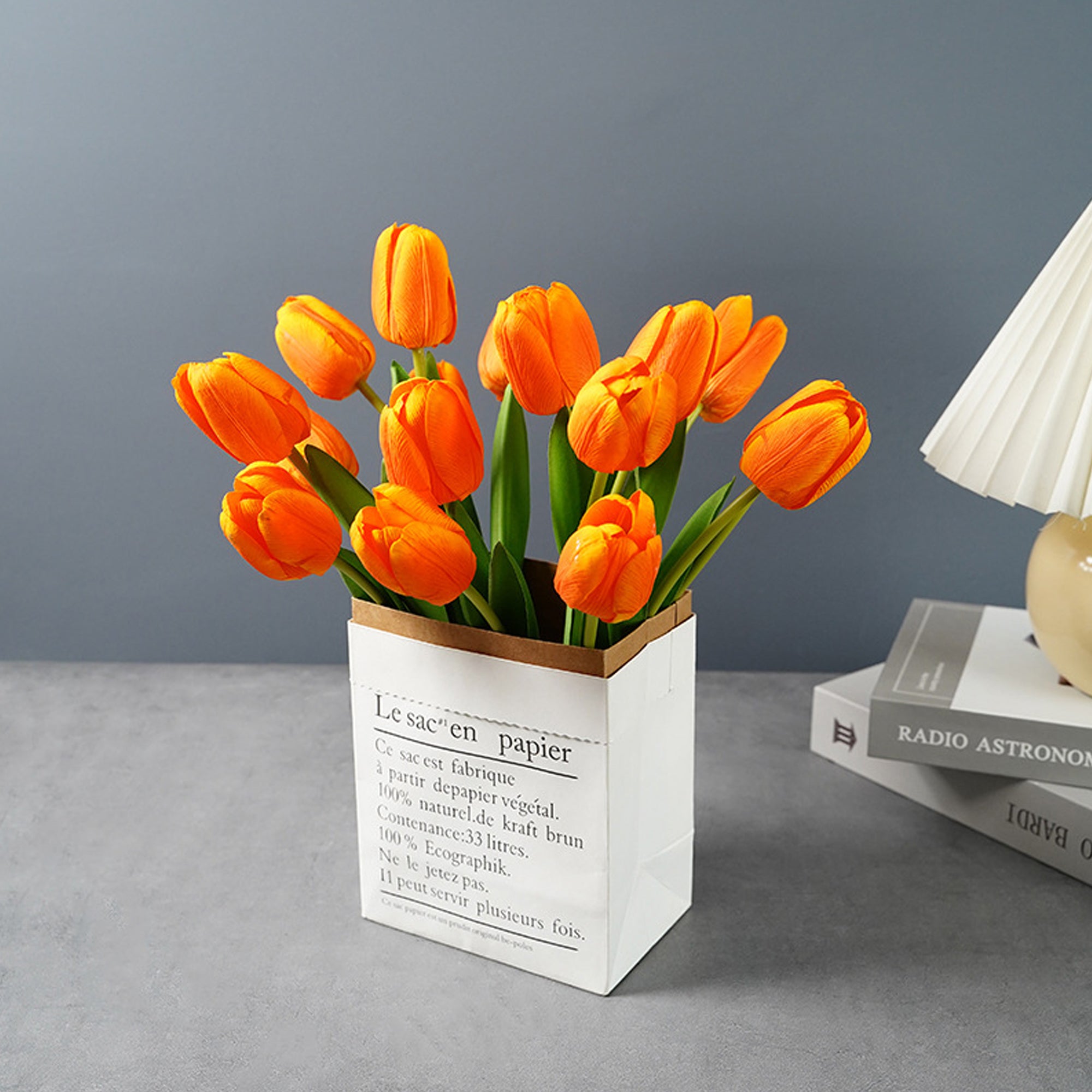 Artificial Tulips Real Touch Flower Arrangement