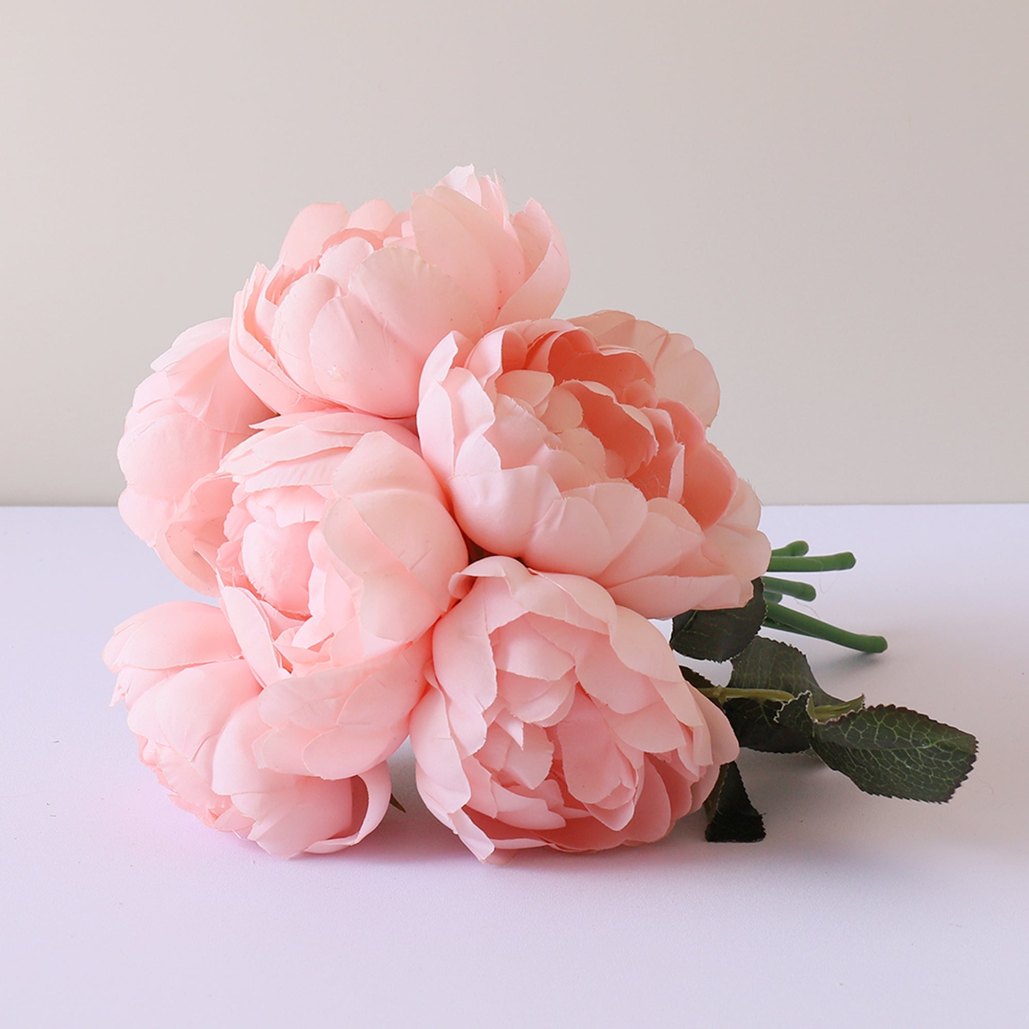 Faux Silk Peony Bouquet Artificial Flower Arrangement Wedding Centerpieces Decor