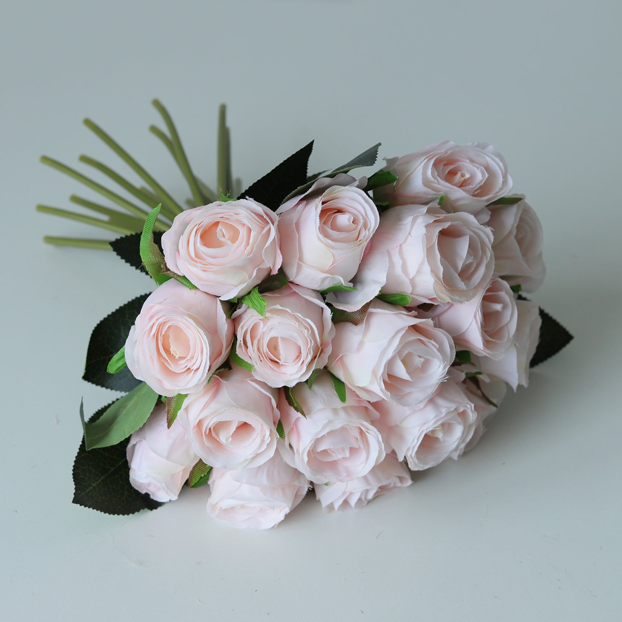 Artificial Silk Rose Buds Bouquet