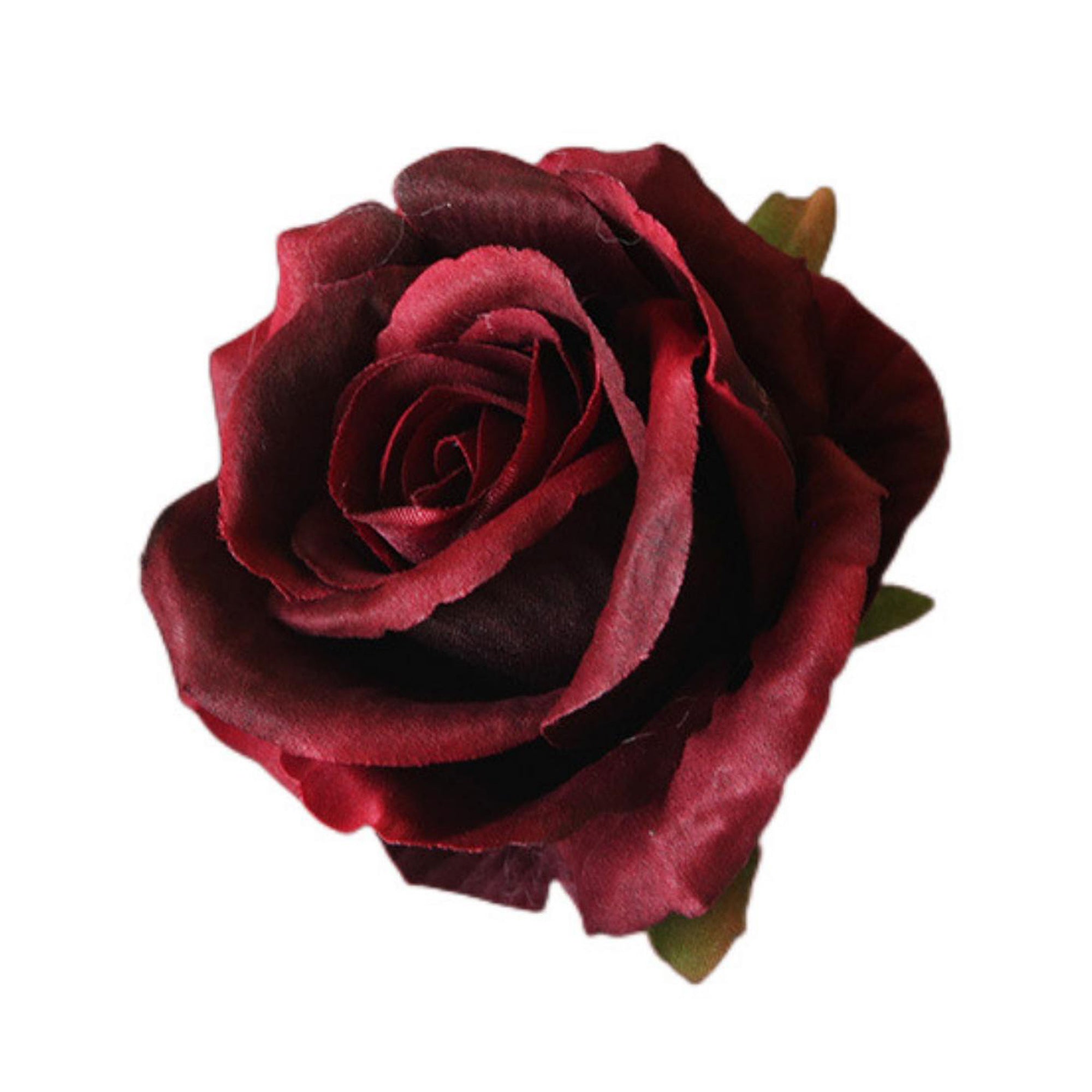 Quality Artificial Flower Heads Velvet Roses